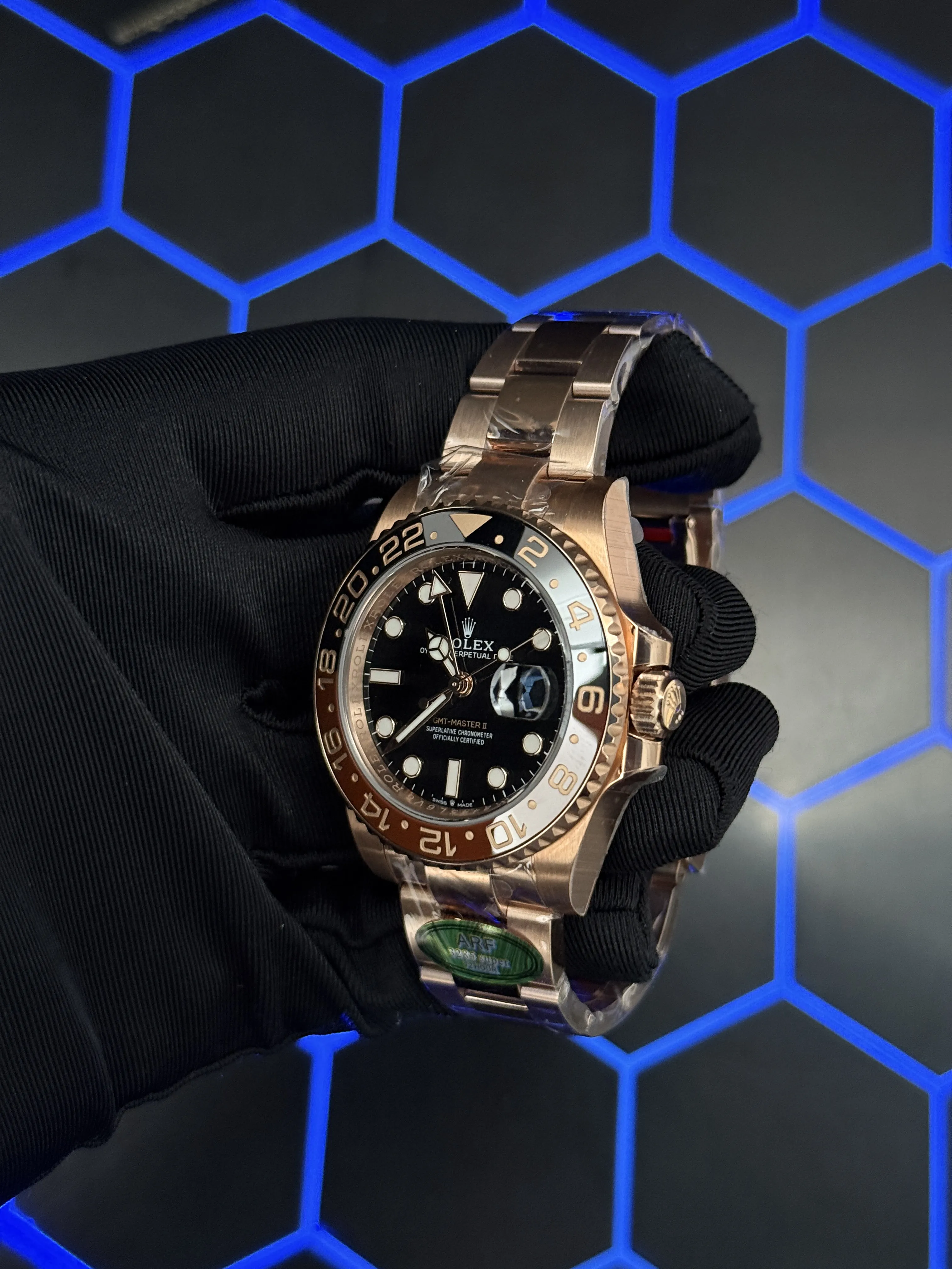 Rolex GMT-Master II Rose Gold-tone Watch 0541 D459019877 — view 4