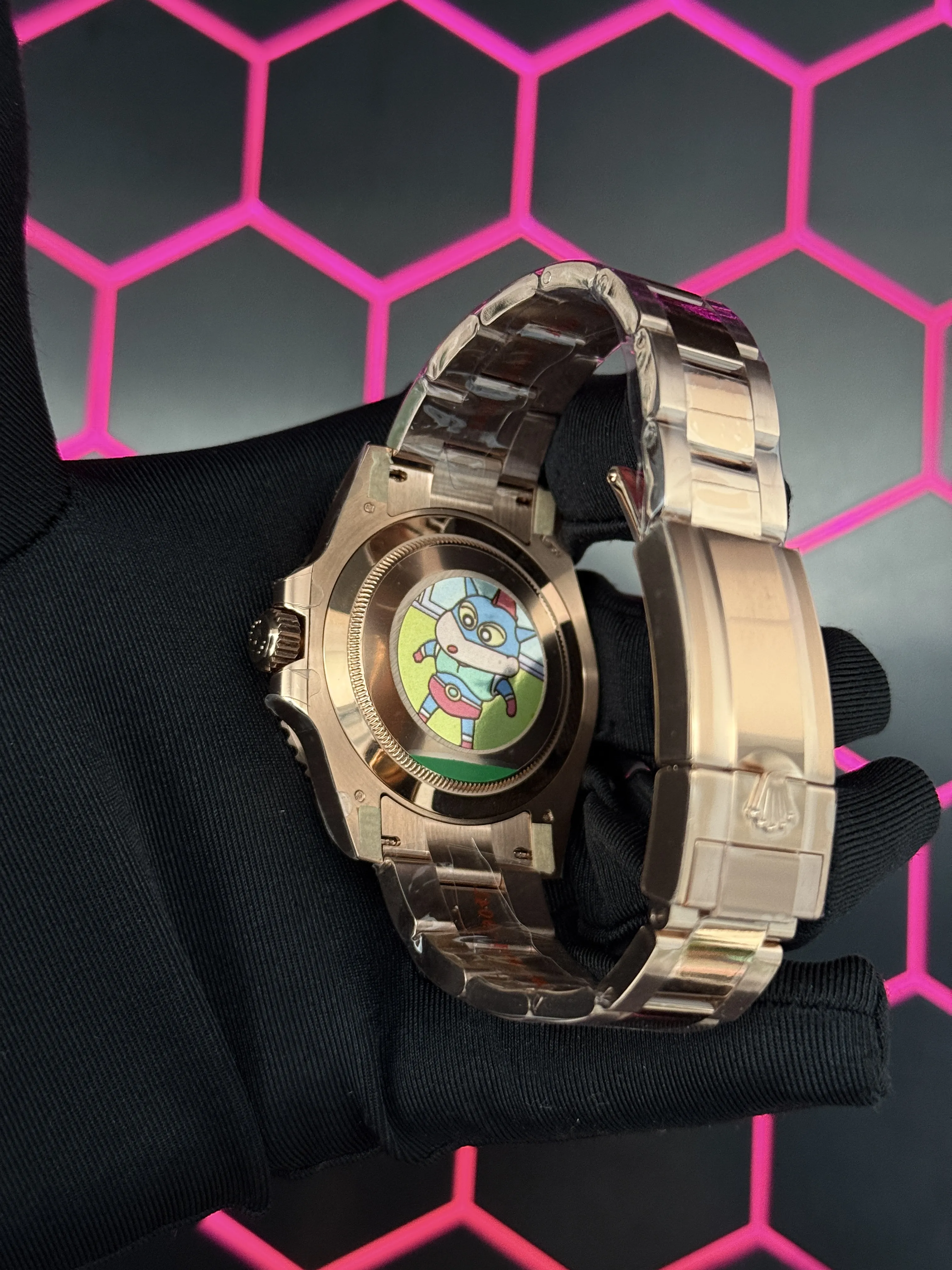 Rolex GMT-Master II Rose Gold-tone Watch 0541 D459019877 — view 6