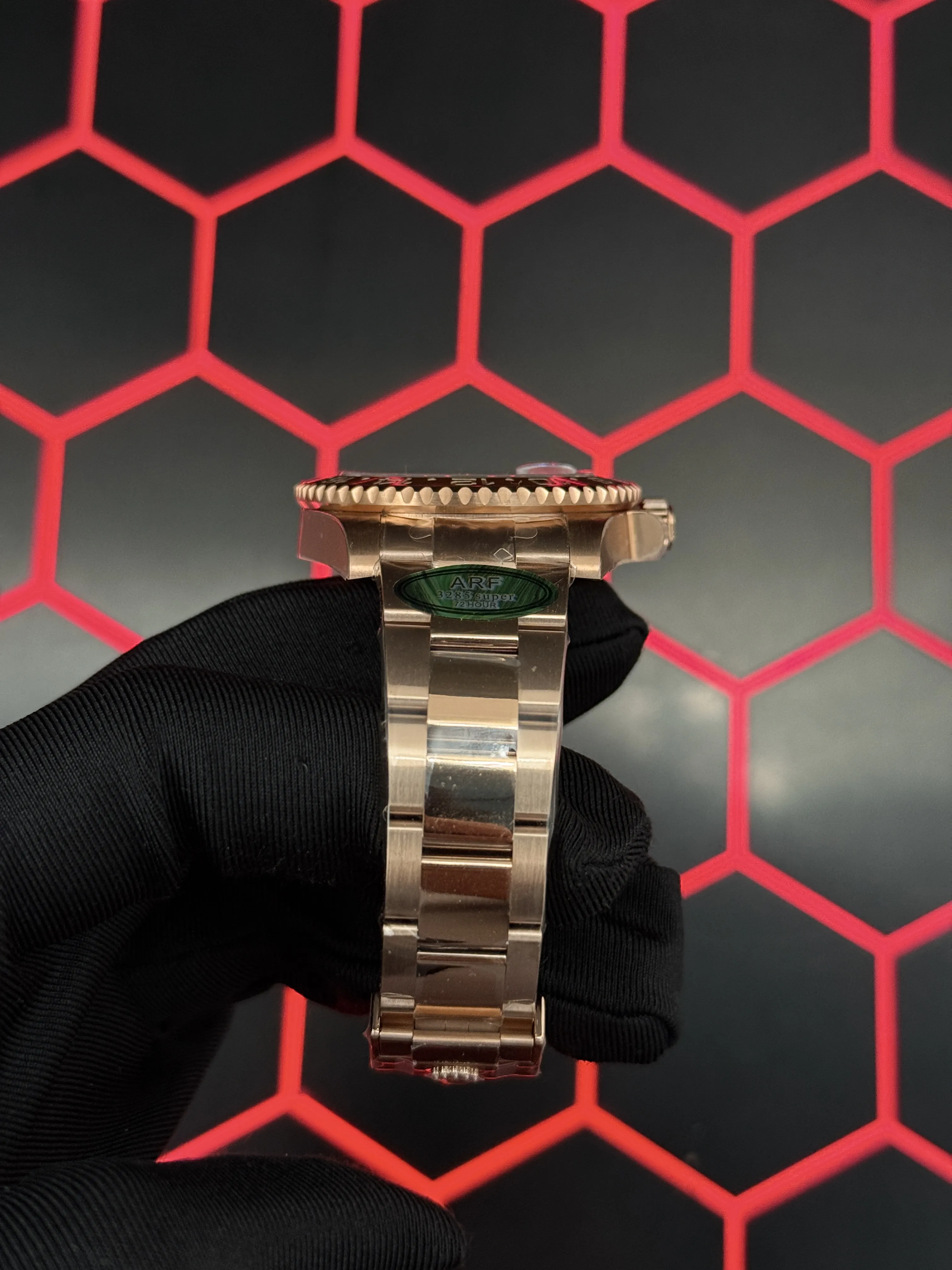 Rolex GMT-Master II Rose Gold-tone Watch 0541 D459019877 — view 8