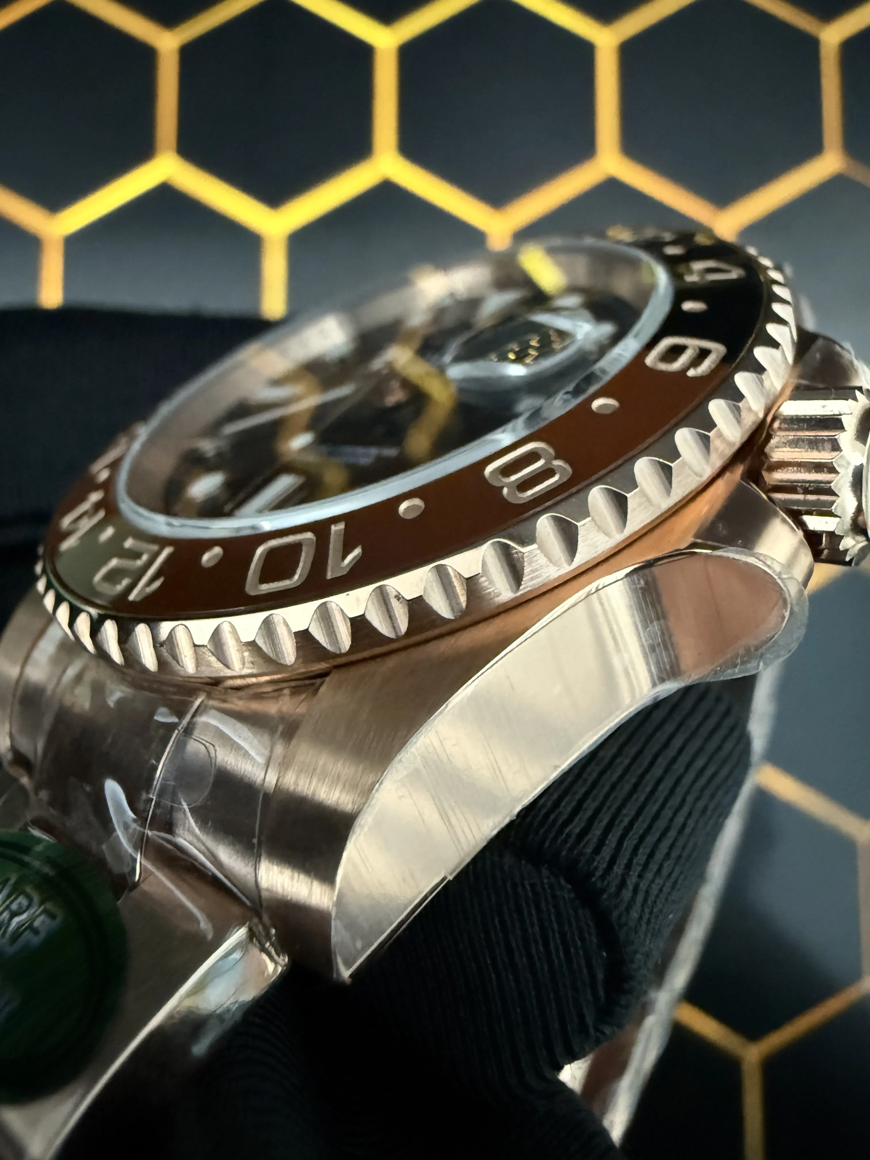 Rolex GMT-Master II Rose Gold-tone Watch 0541 D459019877 — view 11
