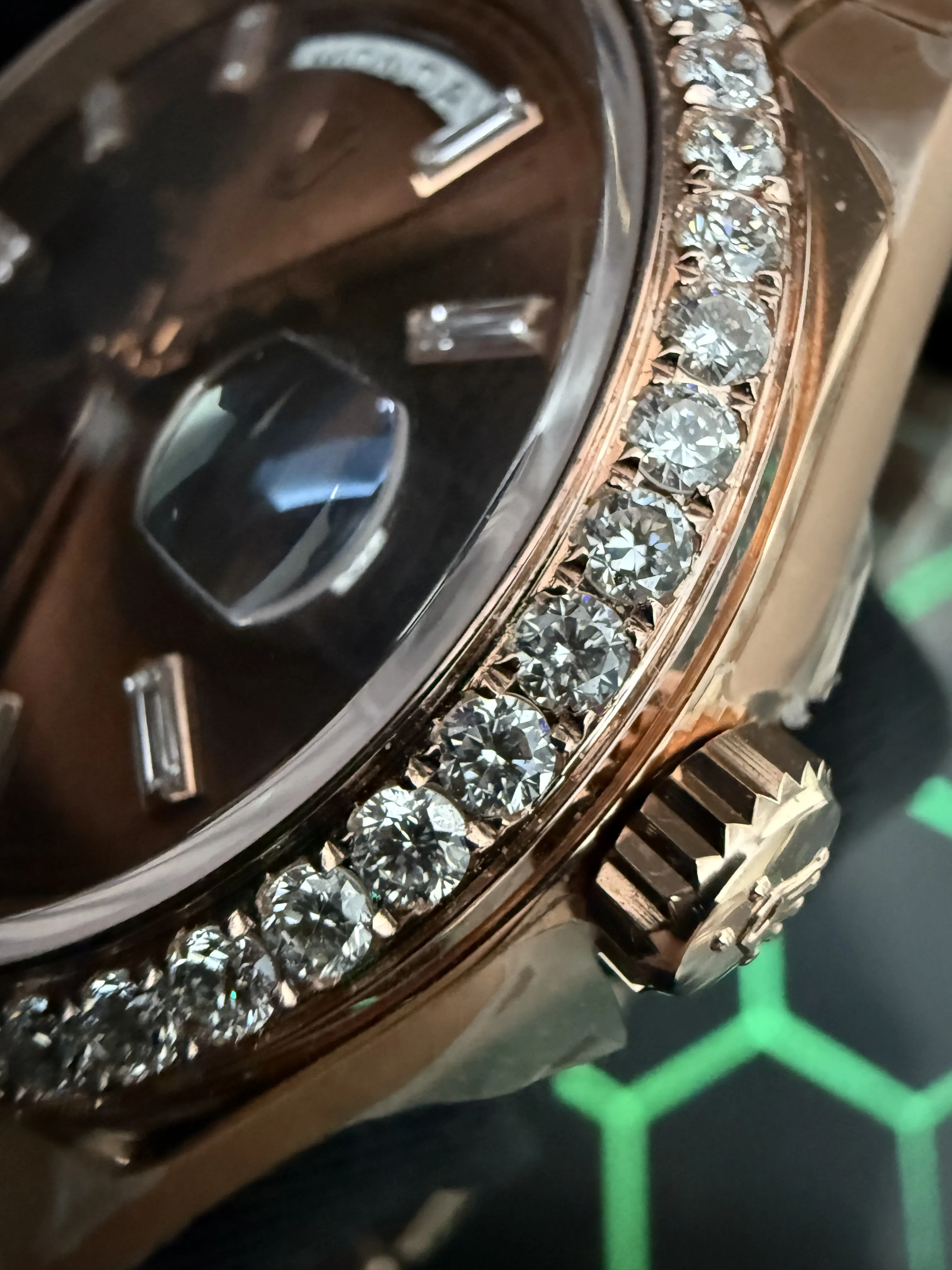 Rolex Day-Date Rose Gold-tone Watch 0544 D675019878 — view 8