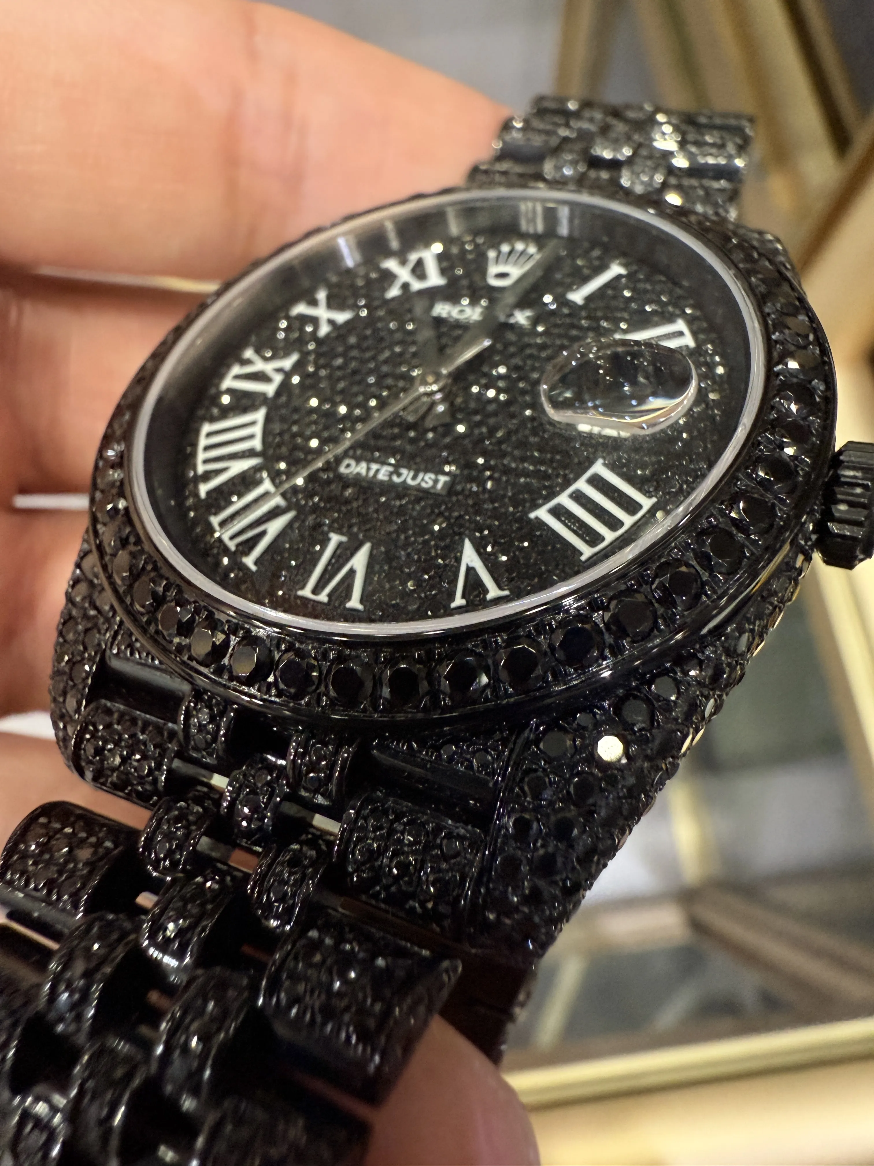 Rolex Datejust Black Watch 0547 D1215019879 — view 9