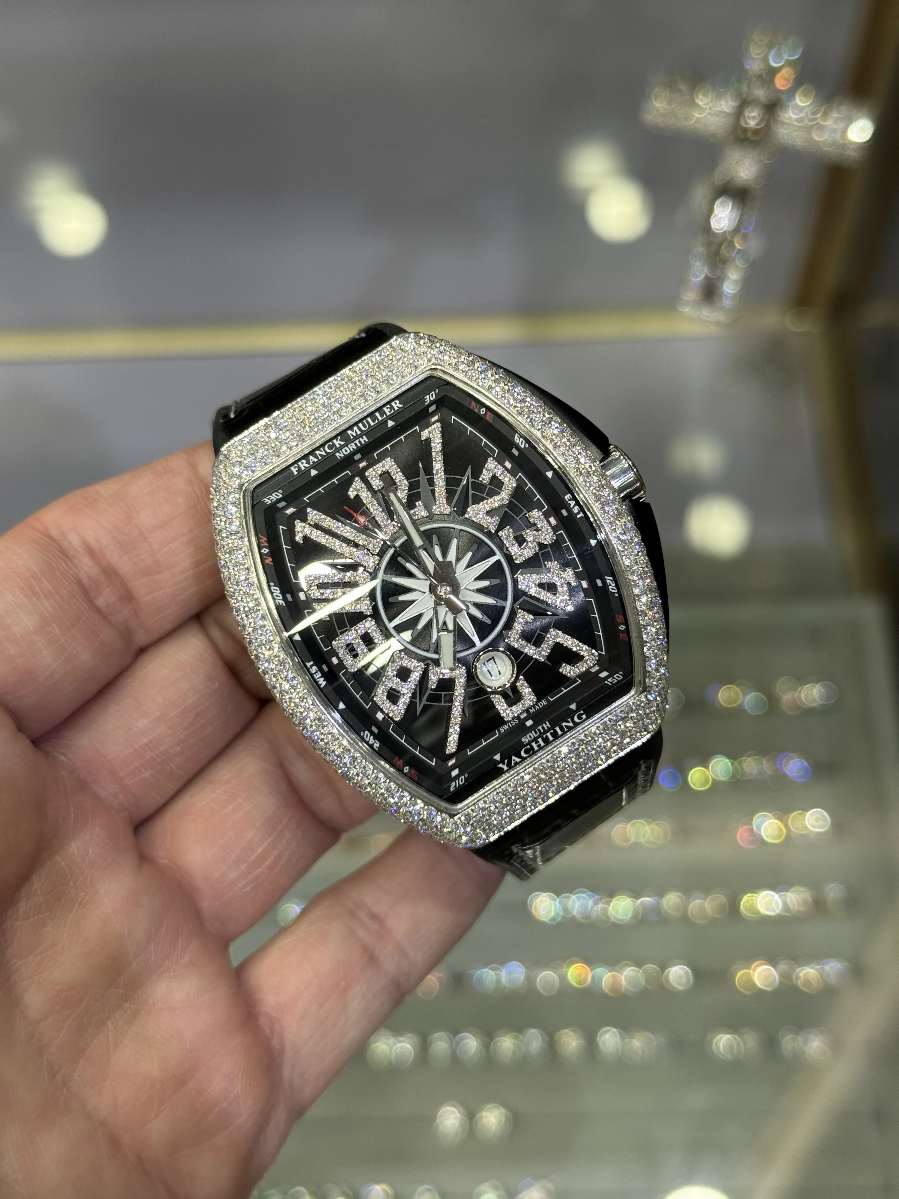 Franck Muller Vanguard Yachting Silver-tone Watch 0555 D877519883 — view 2