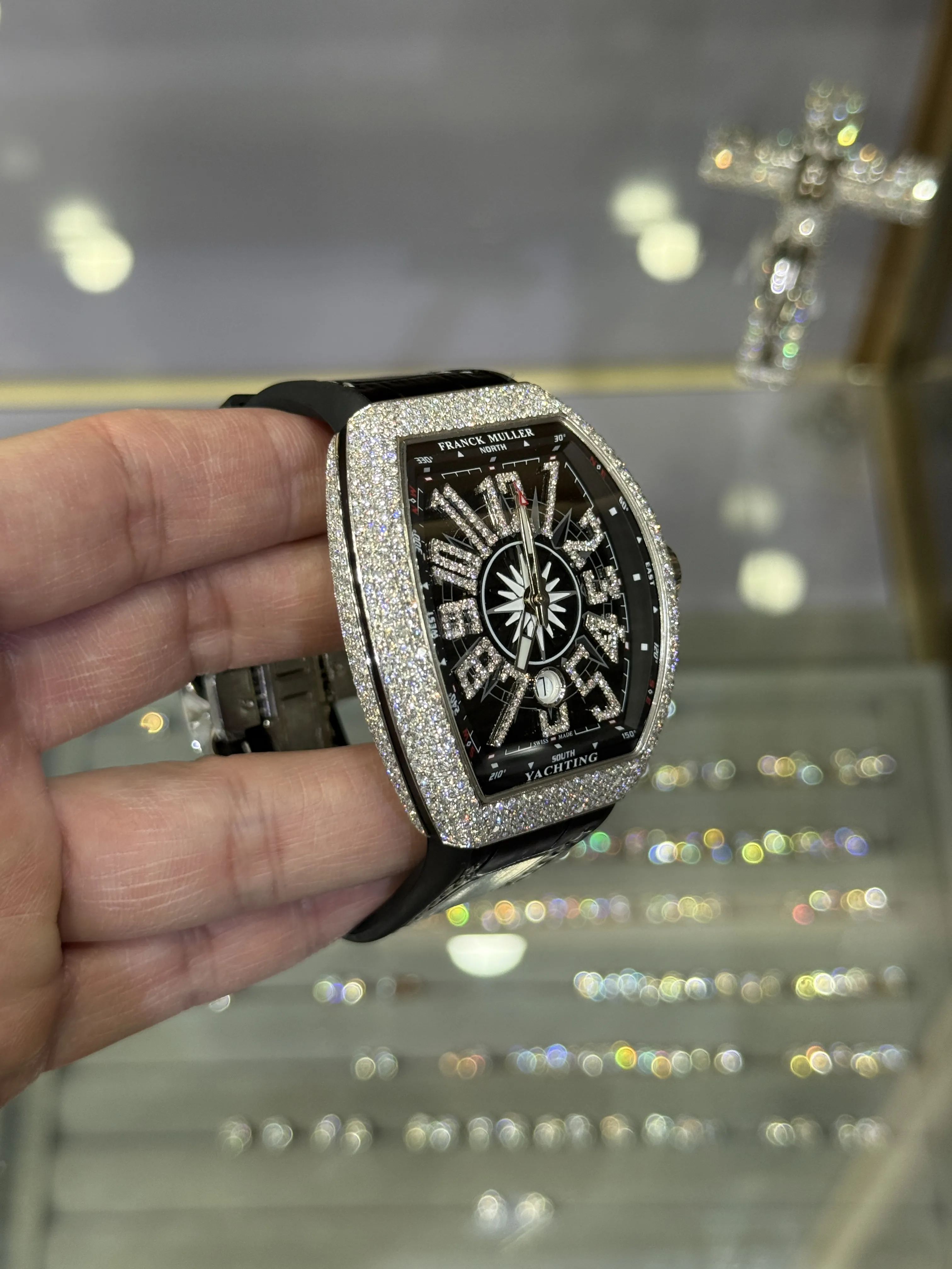 Franck Muller Vanguard Yachting Silver-tone Watch 0555 D877519883 — view 3
