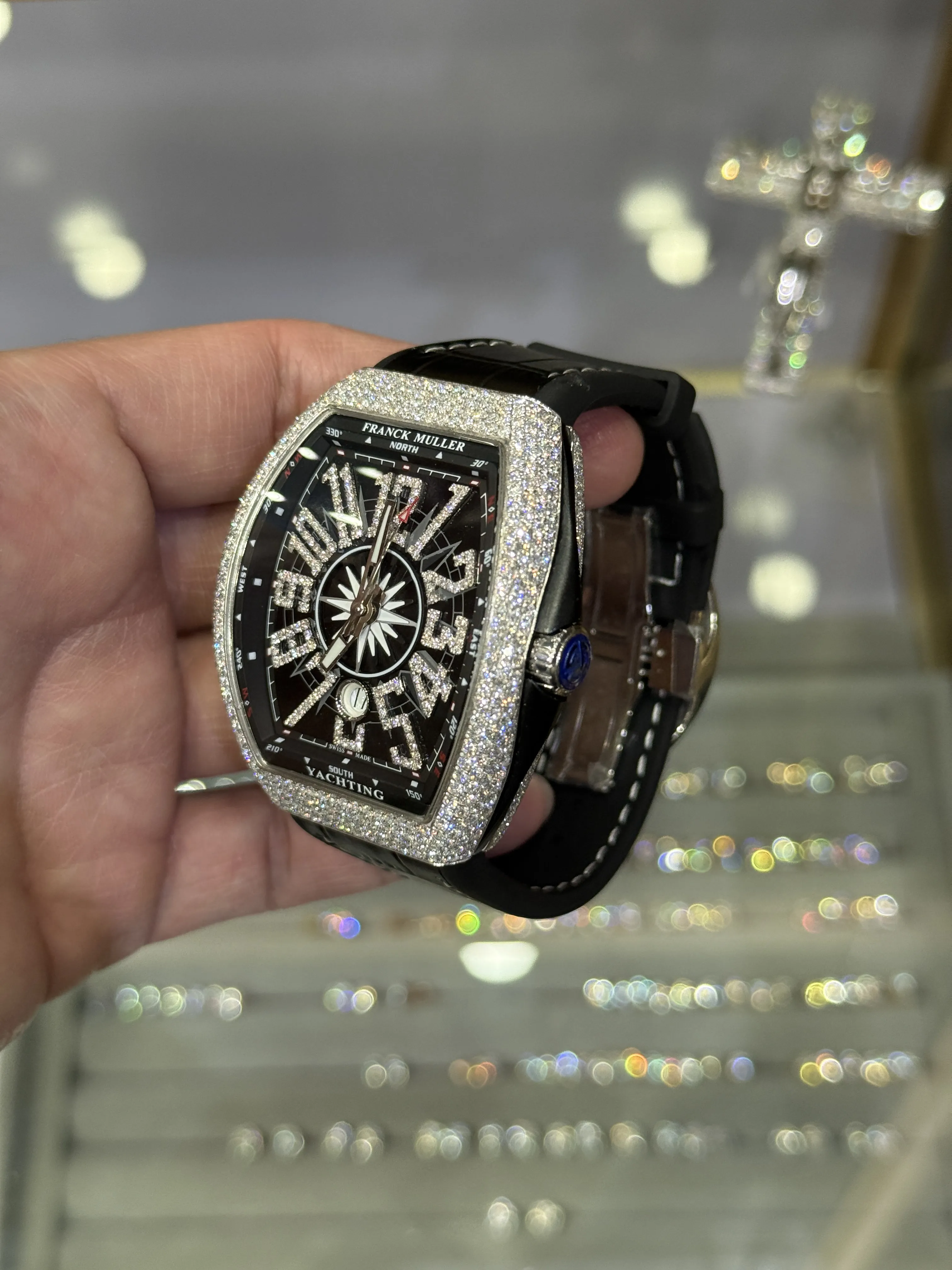 Franck Muller Vanguard Yachting Silver-tone Watch 0555 D877519883 — view 4