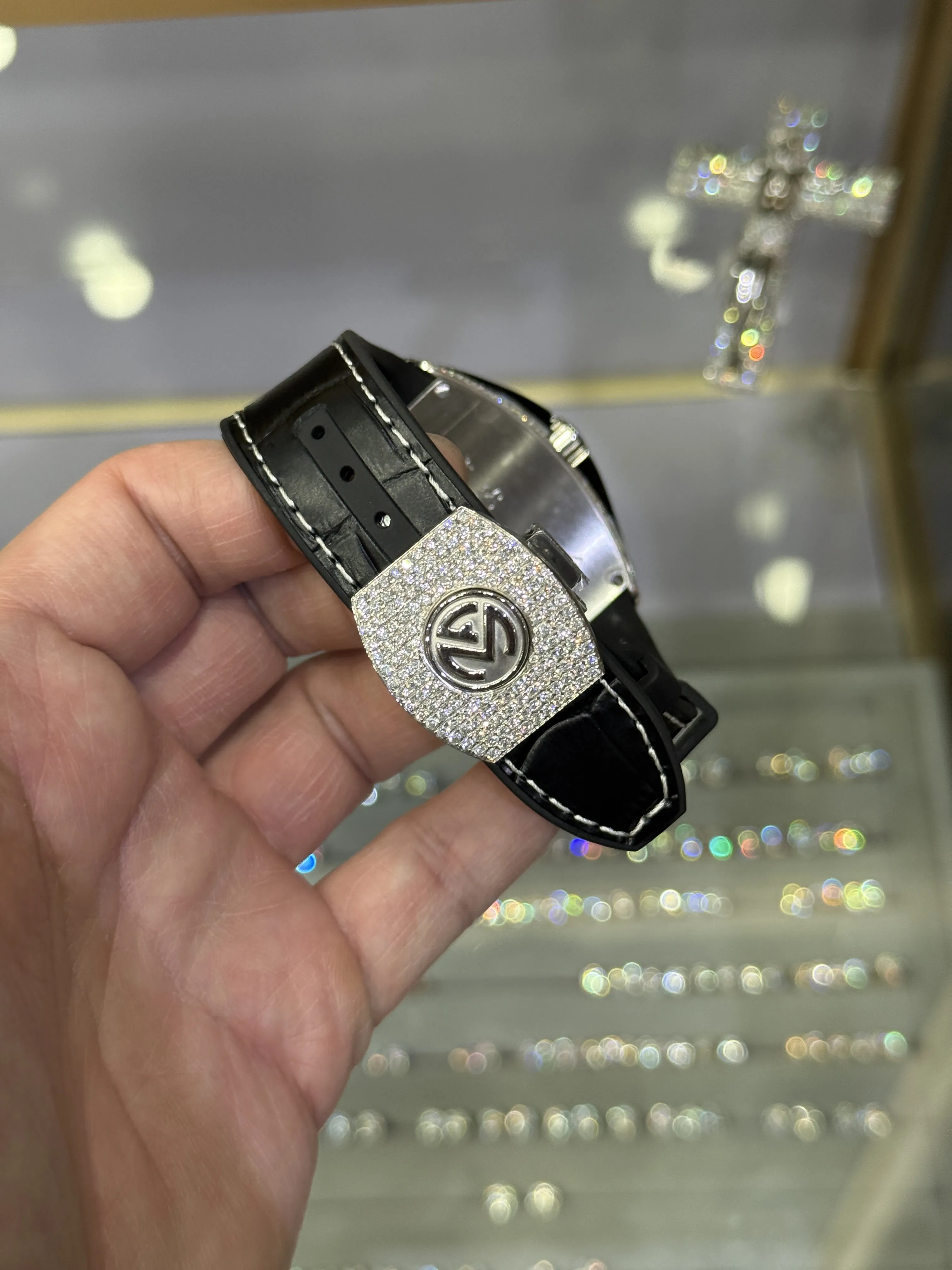 Franck Muller Vanguard Yachting Silver-tone Watch 0555 D877519883 — view 7