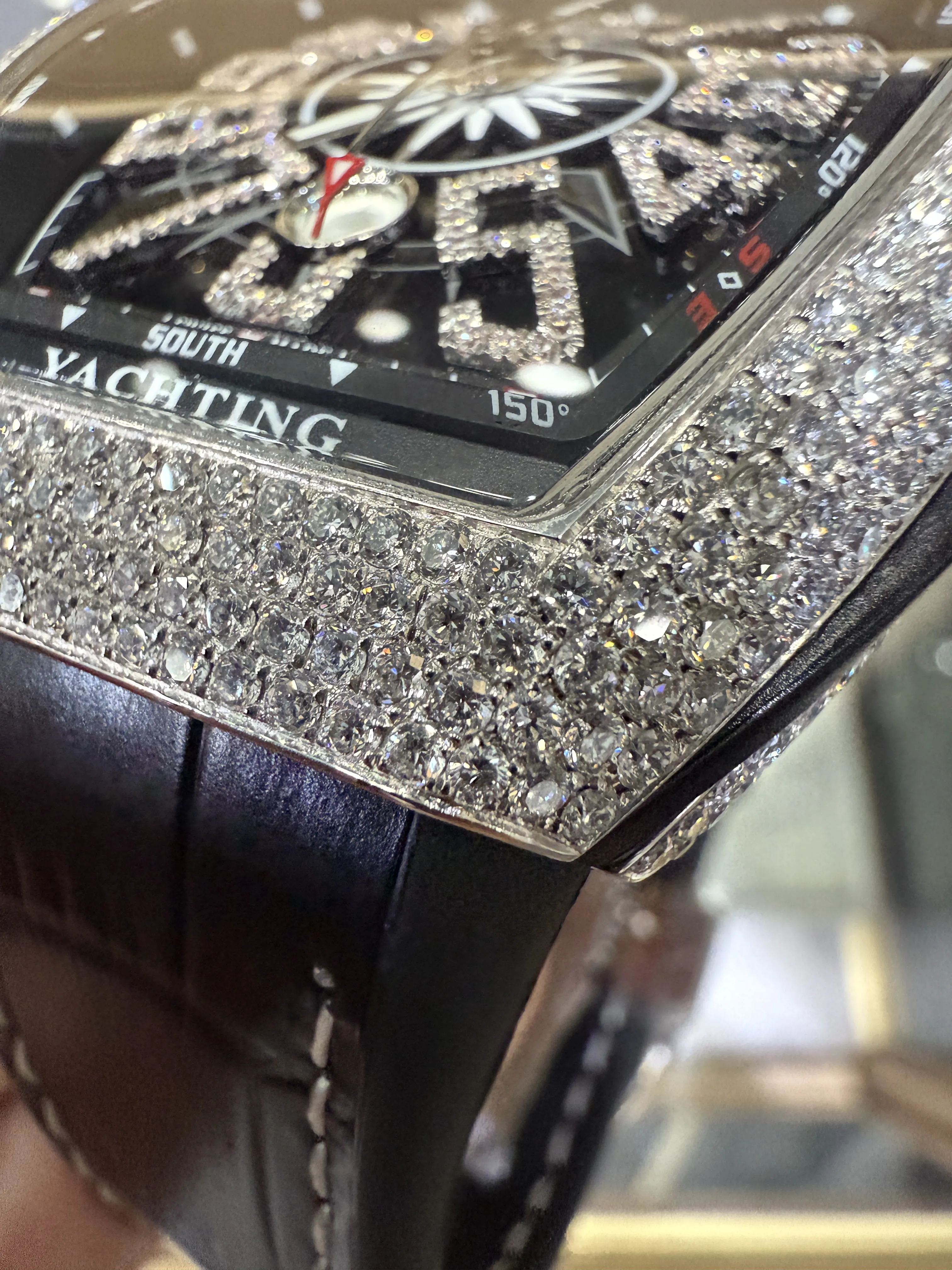 Franck Muller Vanguard Yachting Silver-tone Watch 0555 D877519883 — view 9