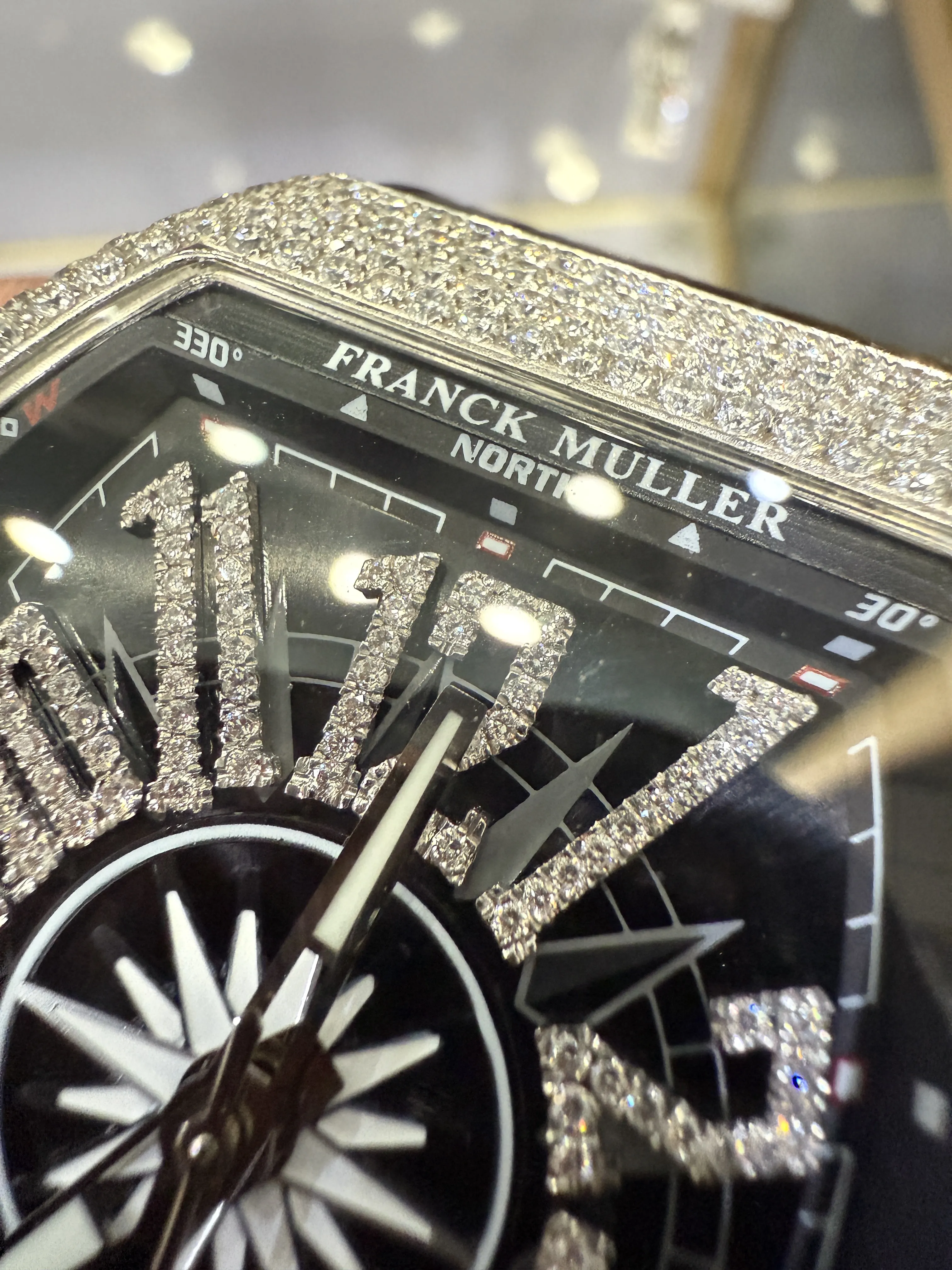Franck Muller Vanguard Yachting Silver-tone Watch 0555 D877519883 — view 11