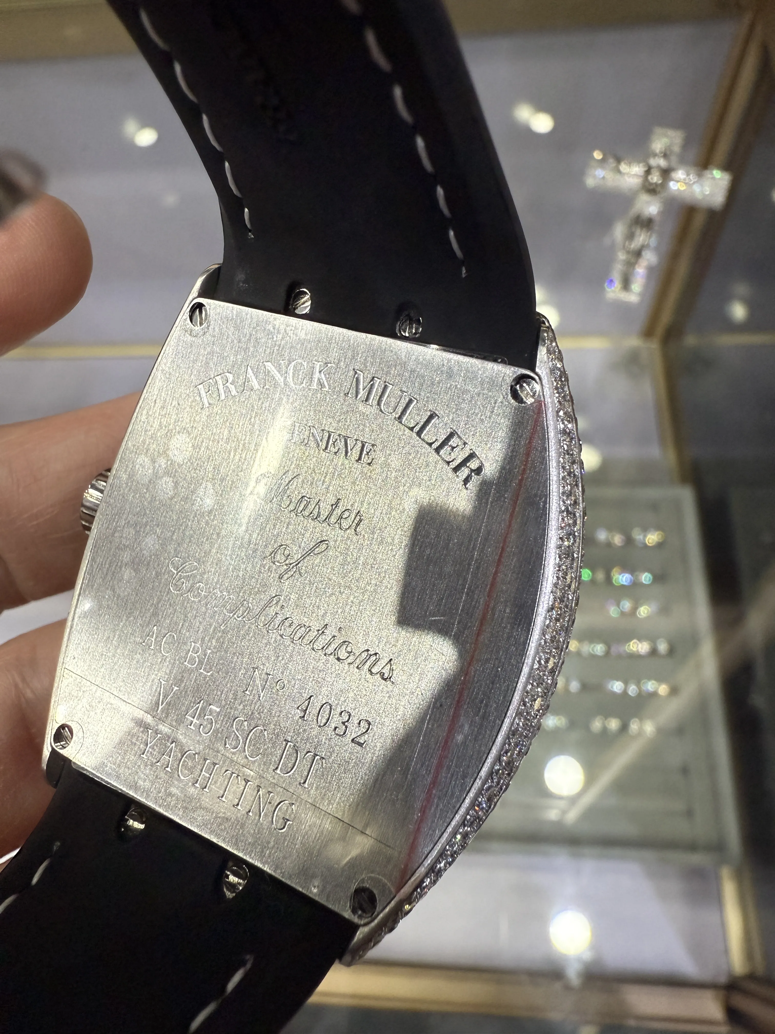 Franck Muller Vanguard Yachting Silver-tone Watch 0555 D877519883 — view 13