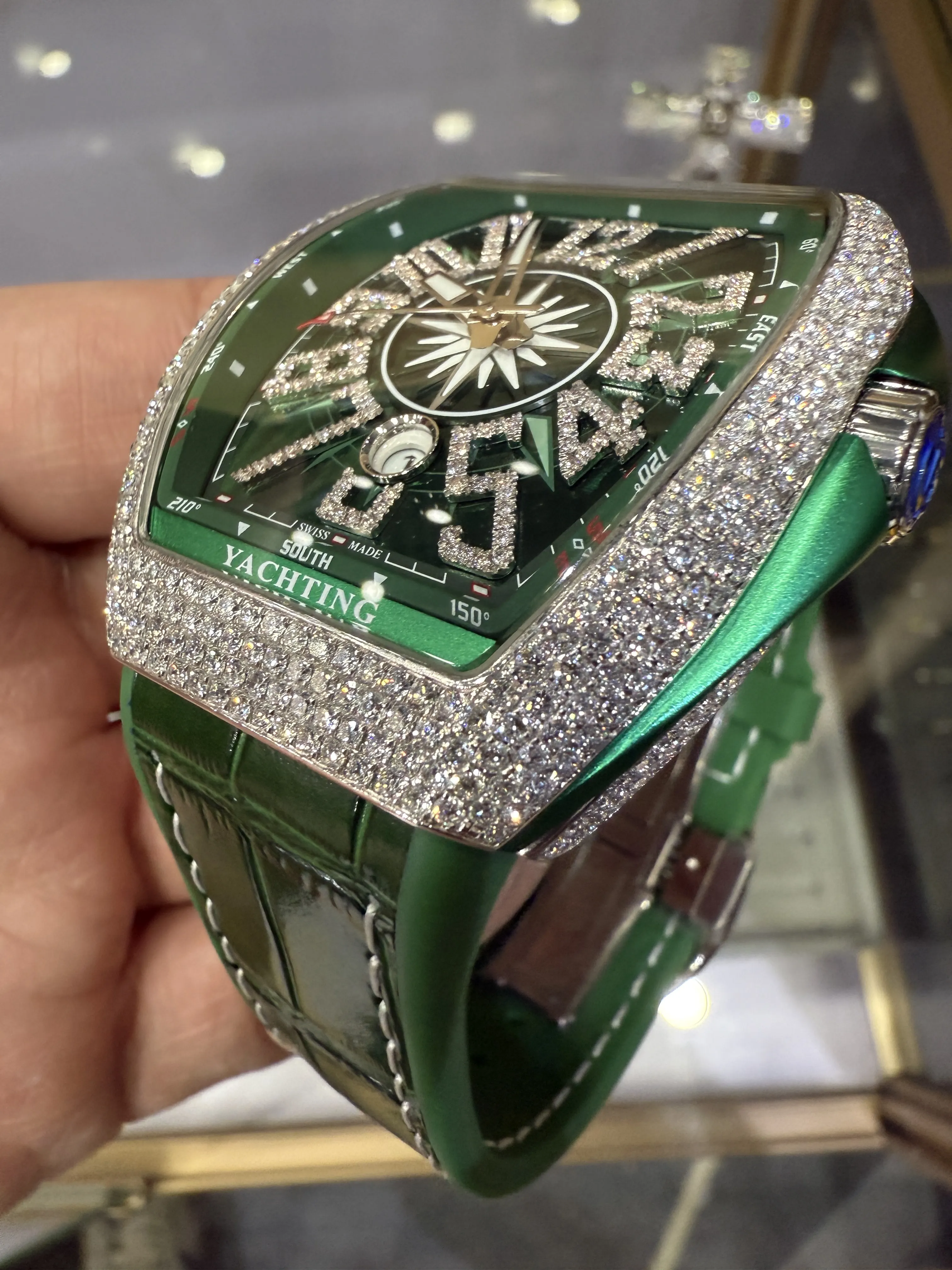 Franck Muller Vanguard Yachting Silver-tone Watch 0556 D877519884 — view 10