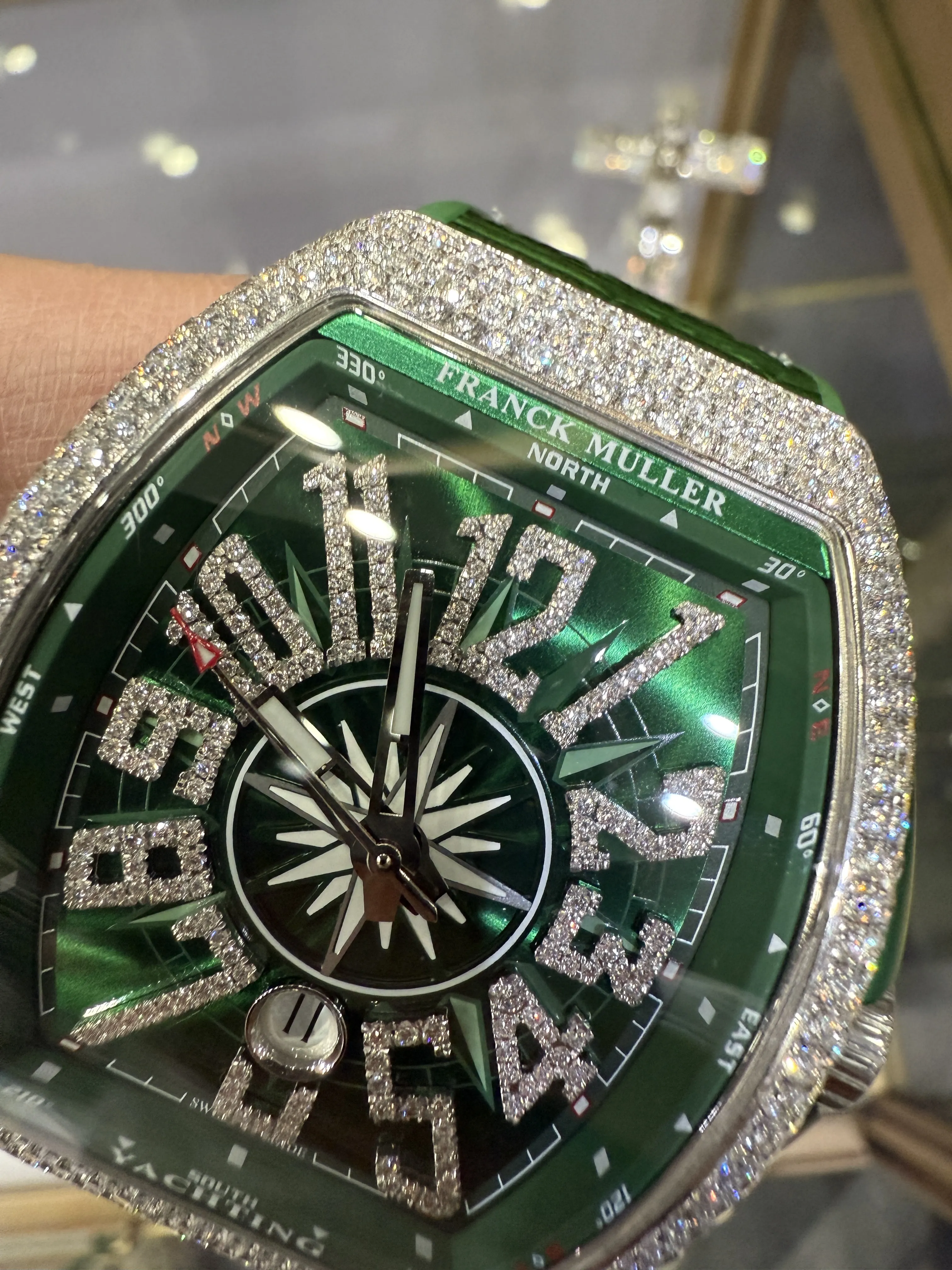Franck Muller Vanguard Yachting Silver-tone Watch 0556 D877519884 — view 12