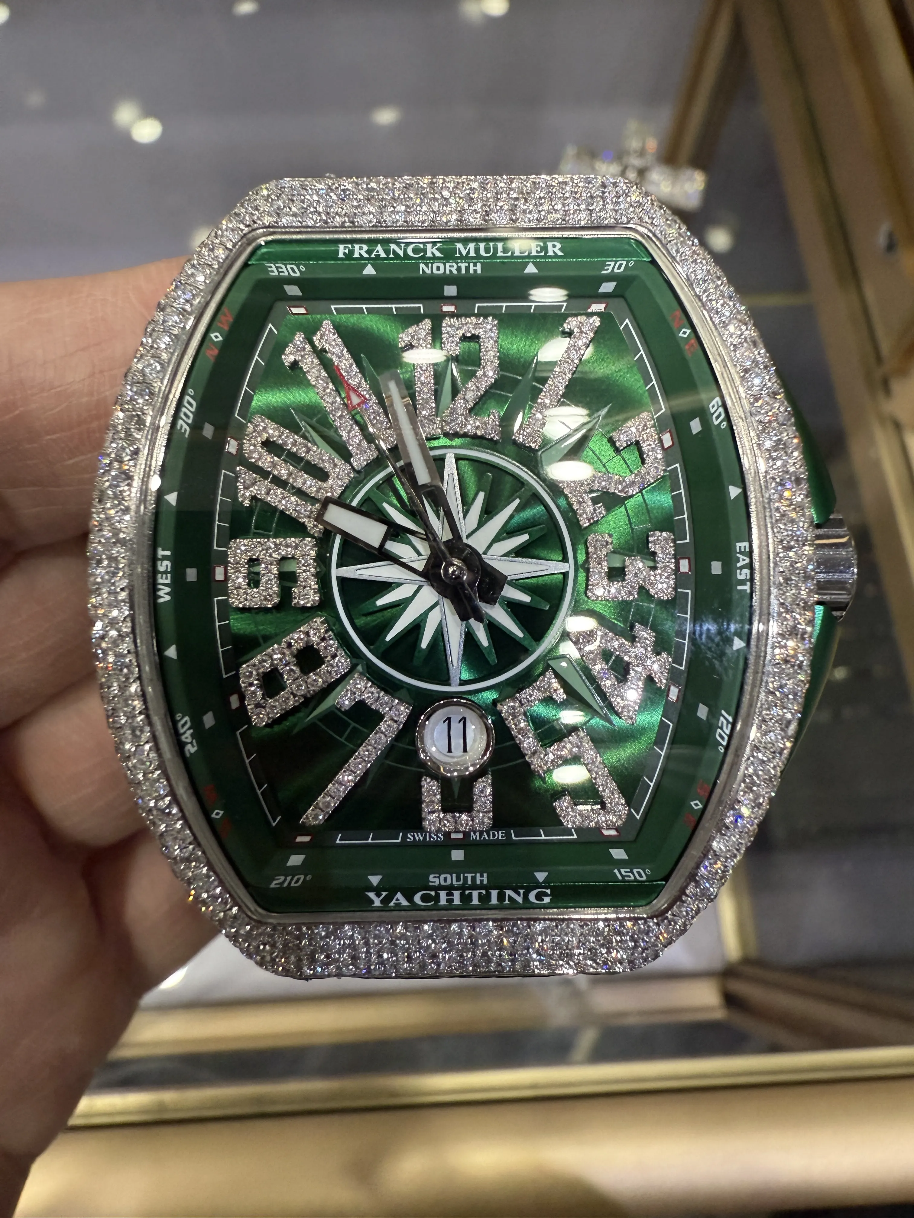 Franck Muller Vanguard Yachting Silver-tone Watch 0556 D877519884 — view 13