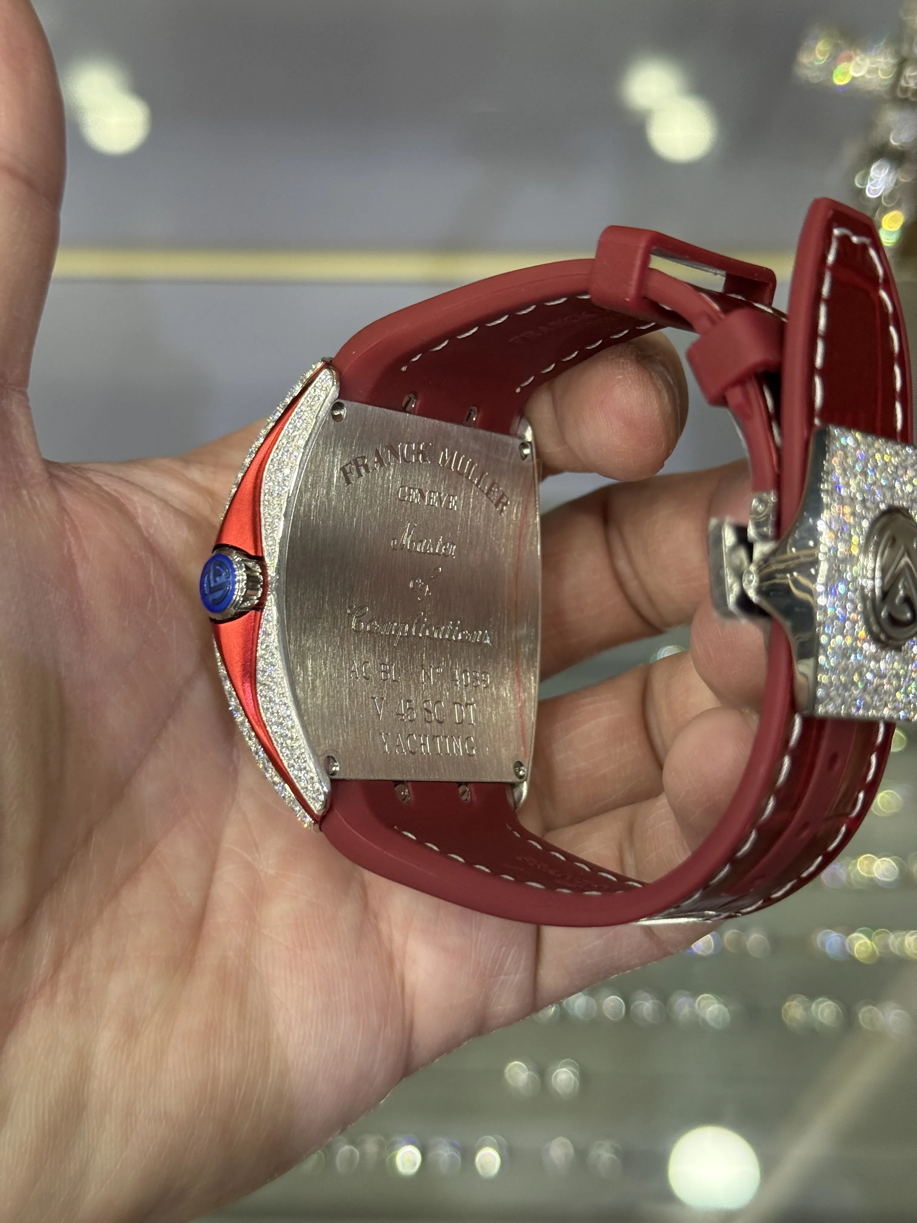 Franck Muller Vanguard Yachting Silver-tone Watch 0557 D877519885 — view 8