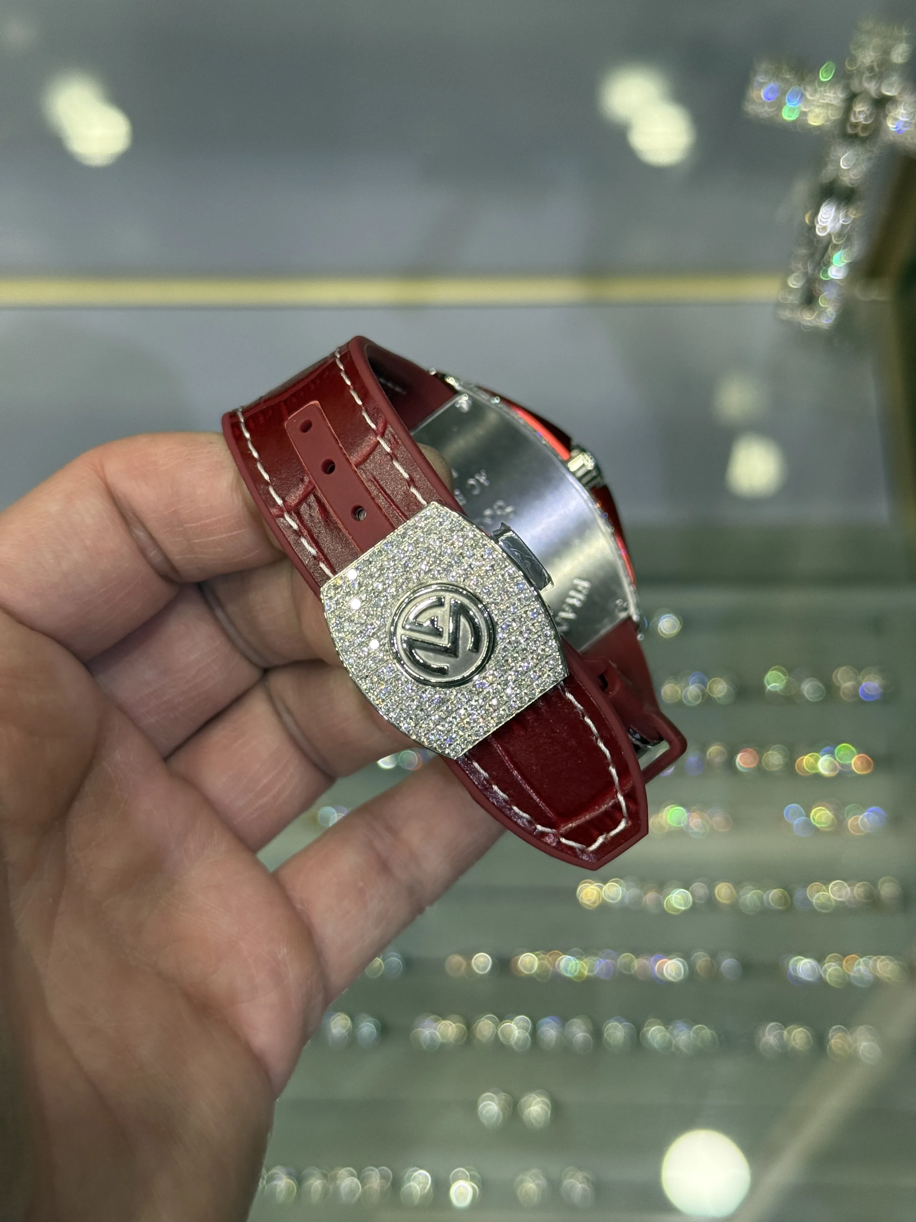 Franck Muller Vanguard Yachting Silver-tone Watch 0557 D877519885 — view 9