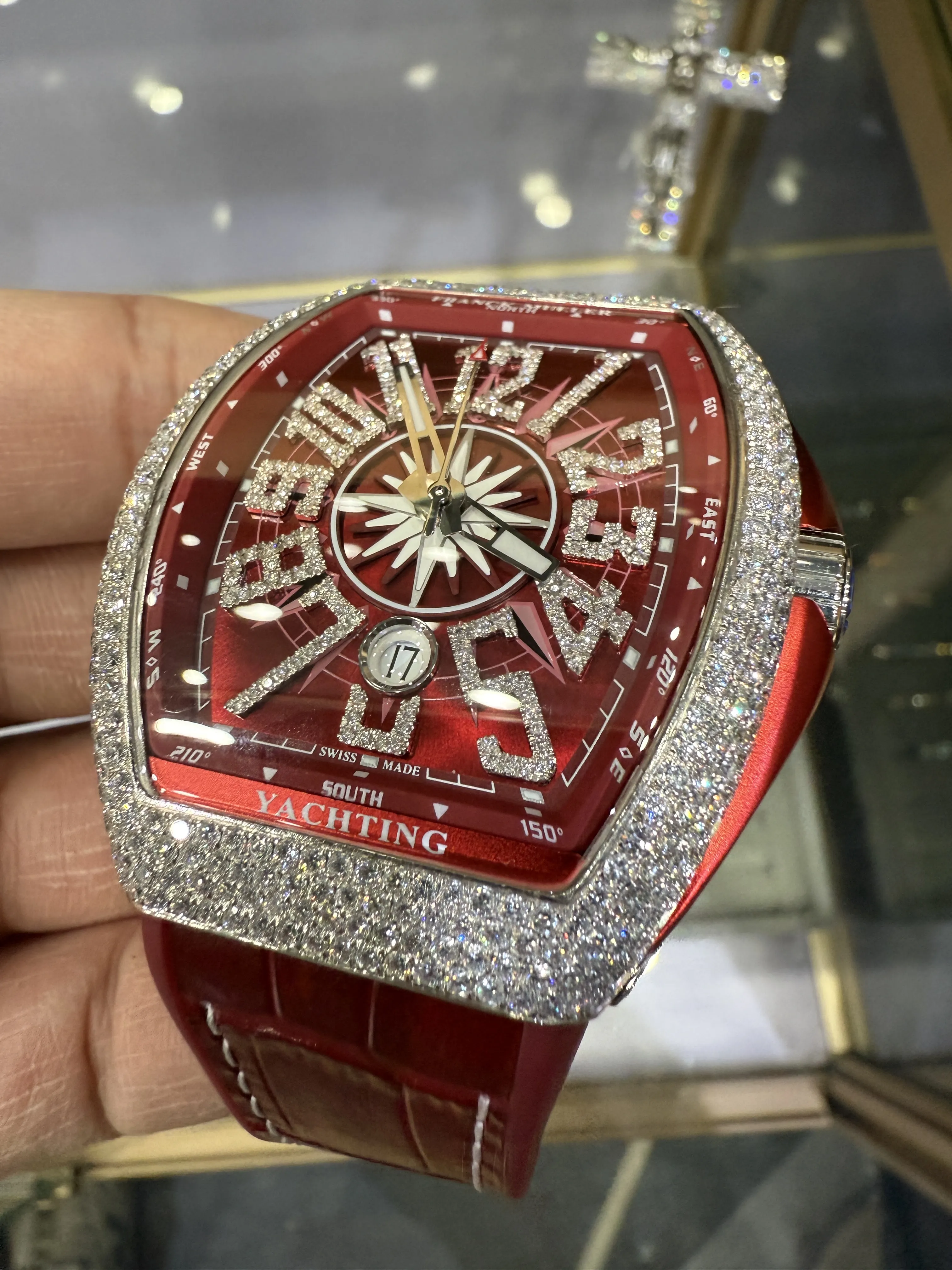 Franck Muller Vanguard Yachting Silver-tone Watch 0557 D877519885 — view 11