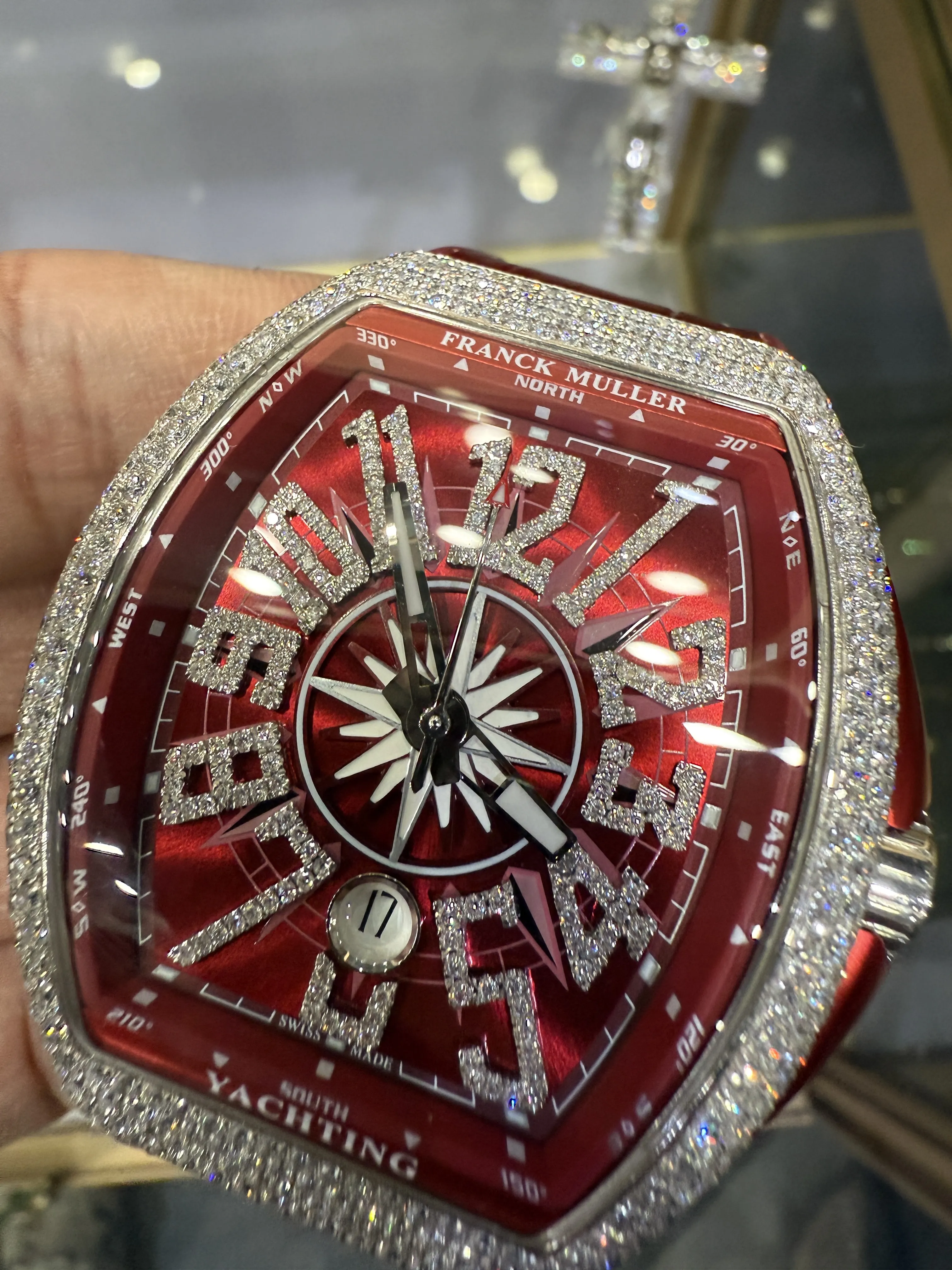 Franck Muller Vanguard Yachting Silver-tone Watch 0557 D877519885 — view 12