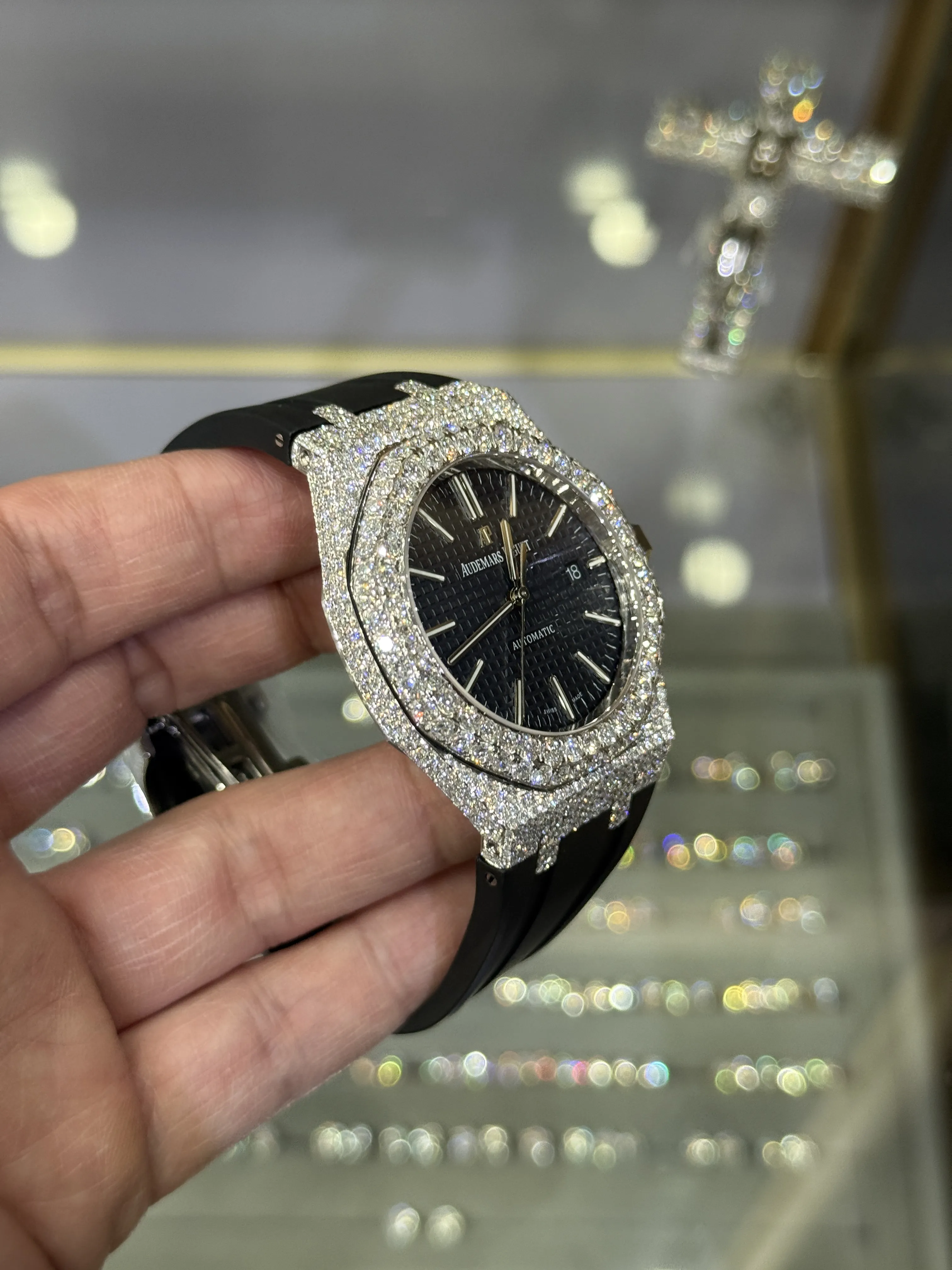 Audemars Piguet Royal Oak Silver-tone Watch 0558 D877519886 — view 3
