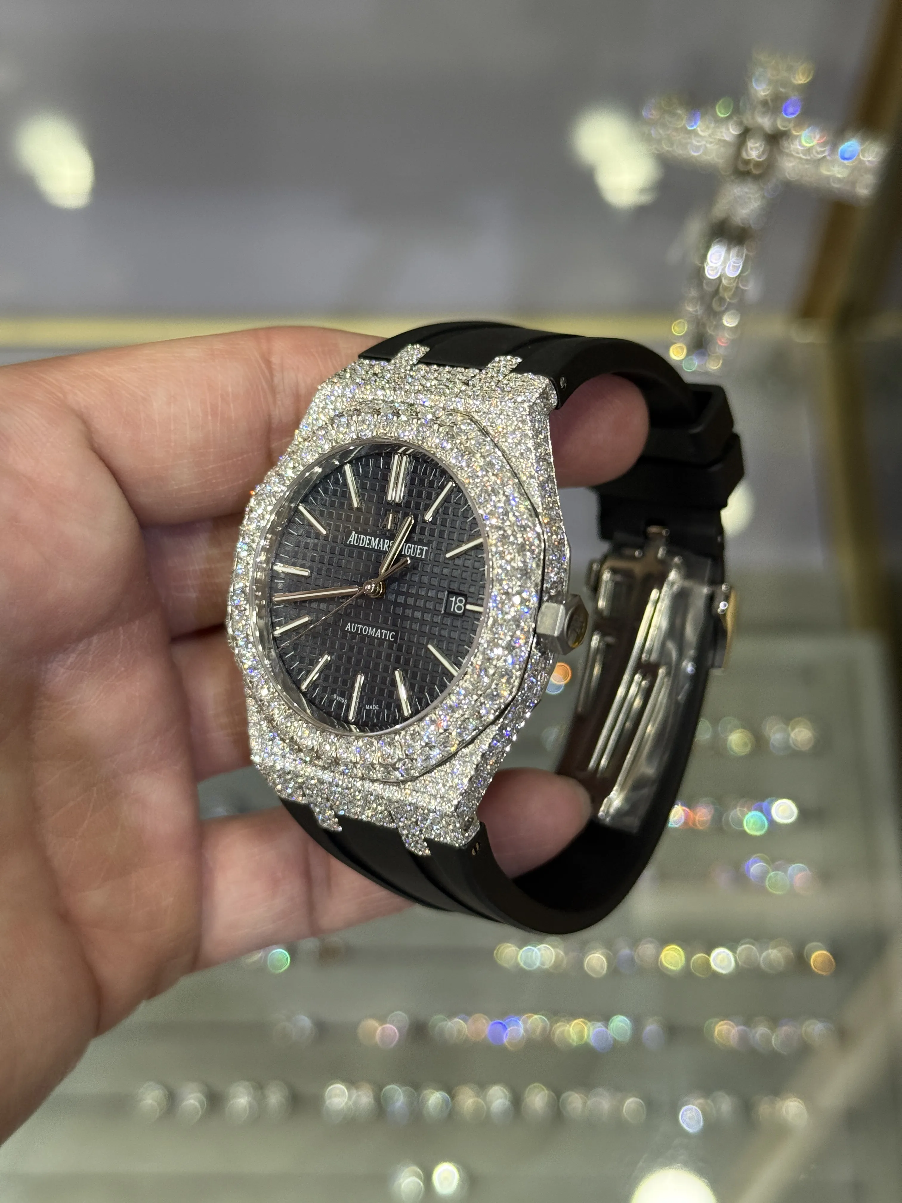 Audemars Piguet Royal Oak Silver-tone Watch 0558 D877519886 — view 4
