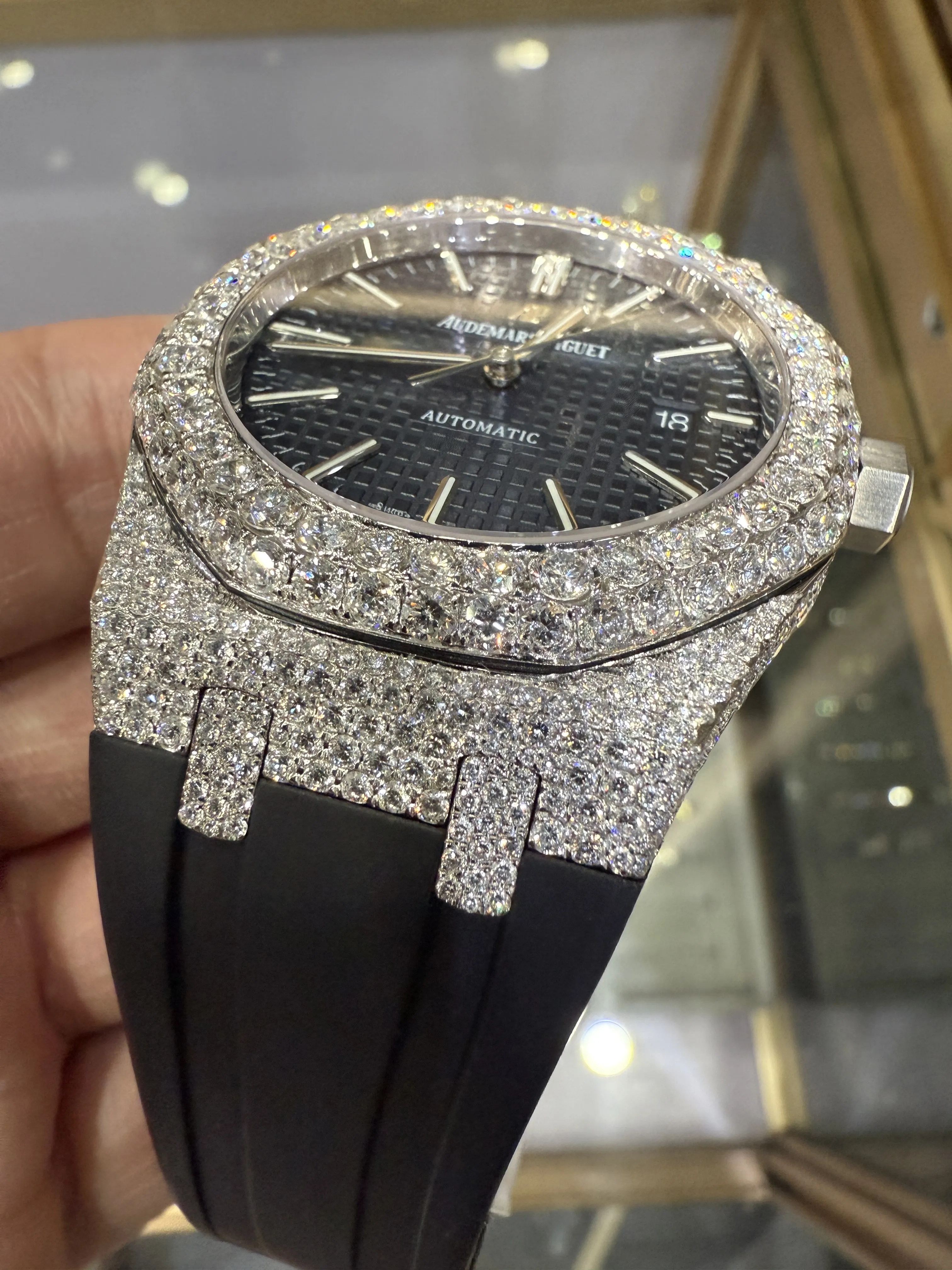 Audemars Piguet Royal Oak Silver-tone Watch 0558 D877519886 — view 9