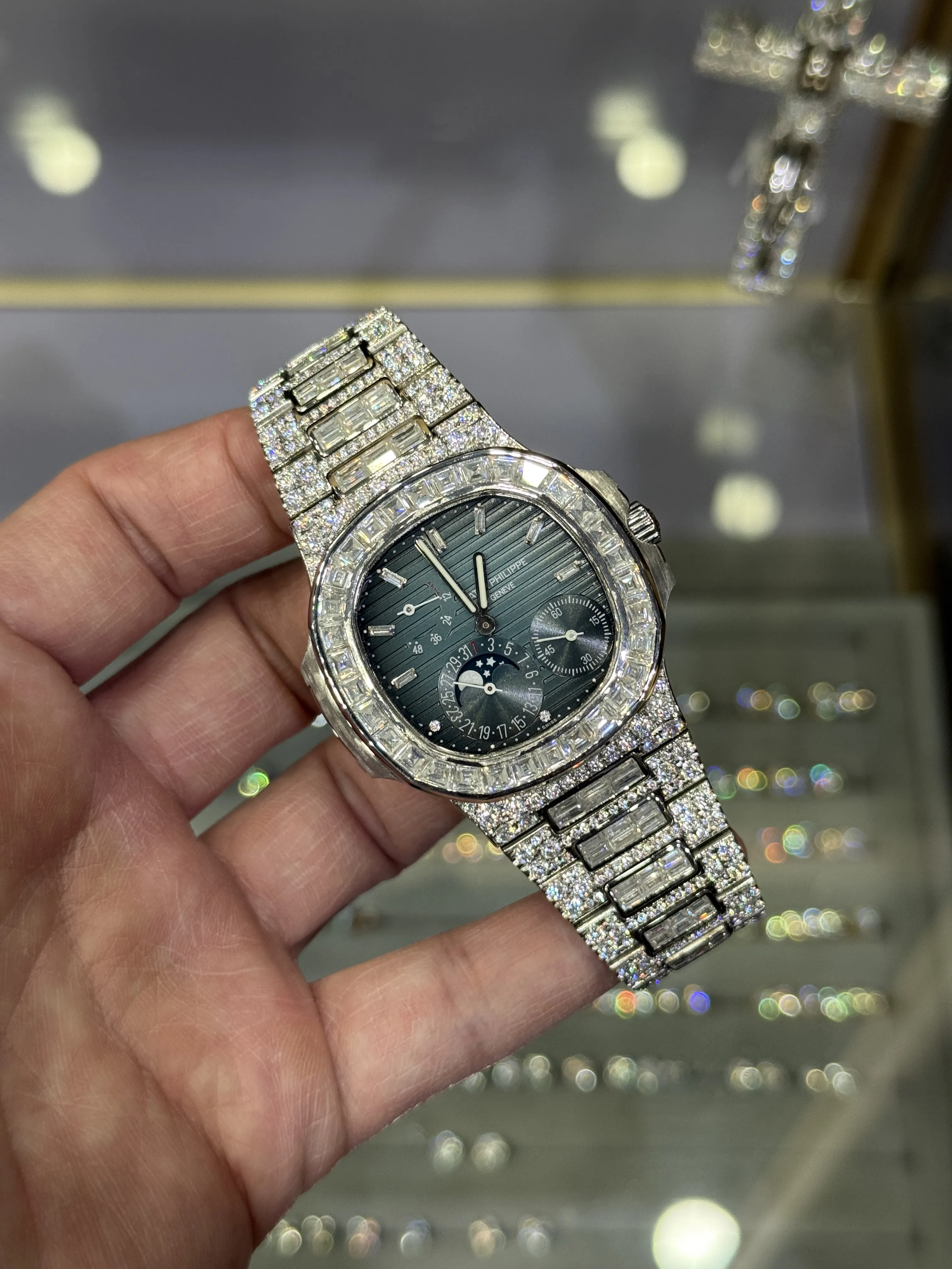 Patek Philippe Nautilus Complication Silver-tone Watch 0561 D1687519888 — view 2