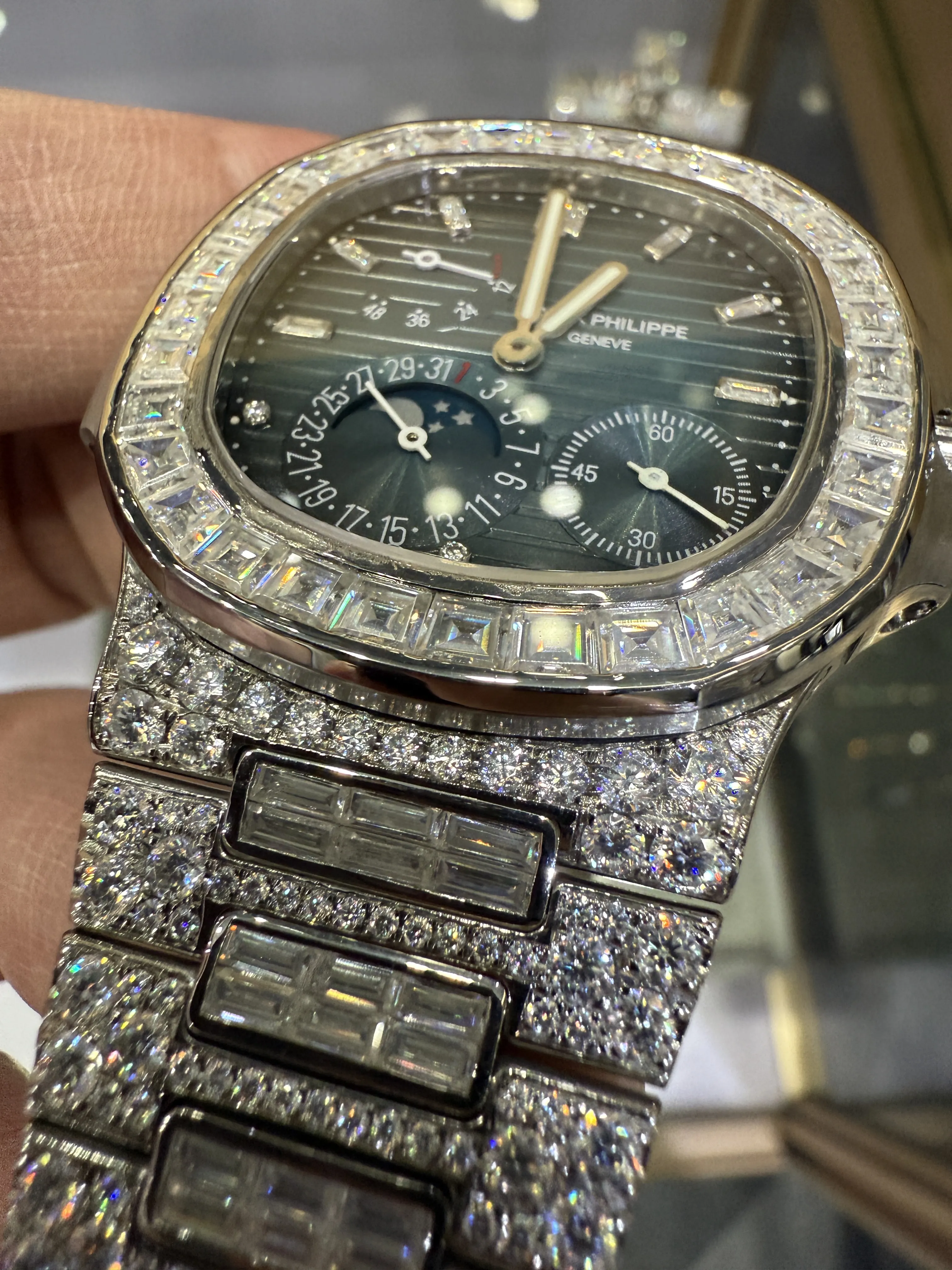 Patek Philippe Nautilus Complication Silver-tone Watch 0561 D1687519888 — view 10