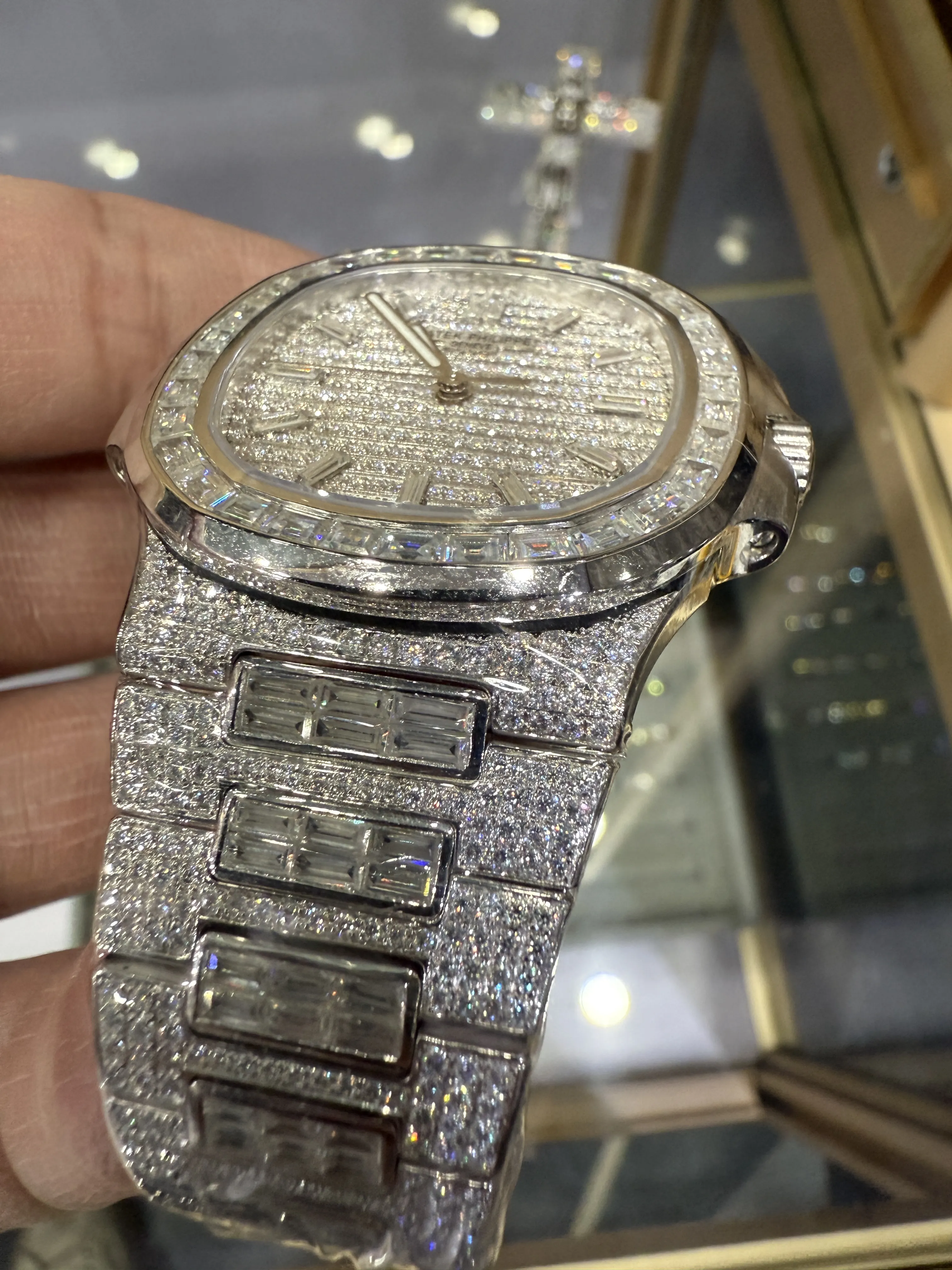 Patek Philippe Nautilus Silver-tone Watch 0562 D1687519889 — view 13