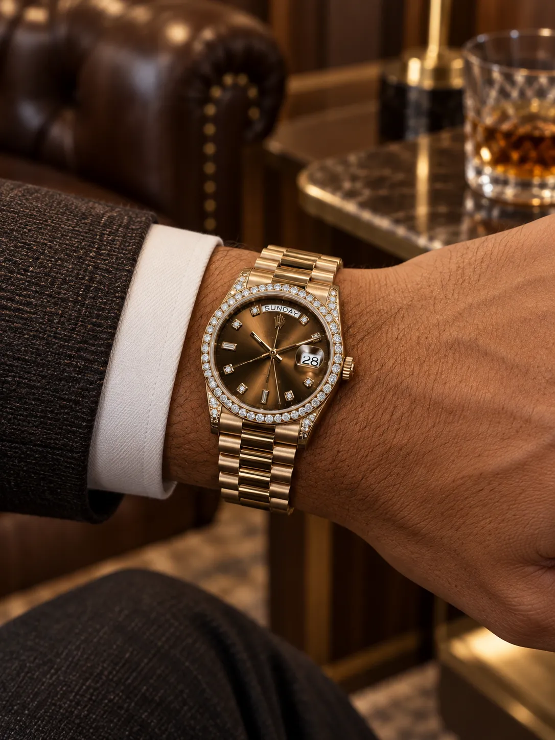 Rolex Day-Date Rose Gold-tone Watch 0563 D540019890