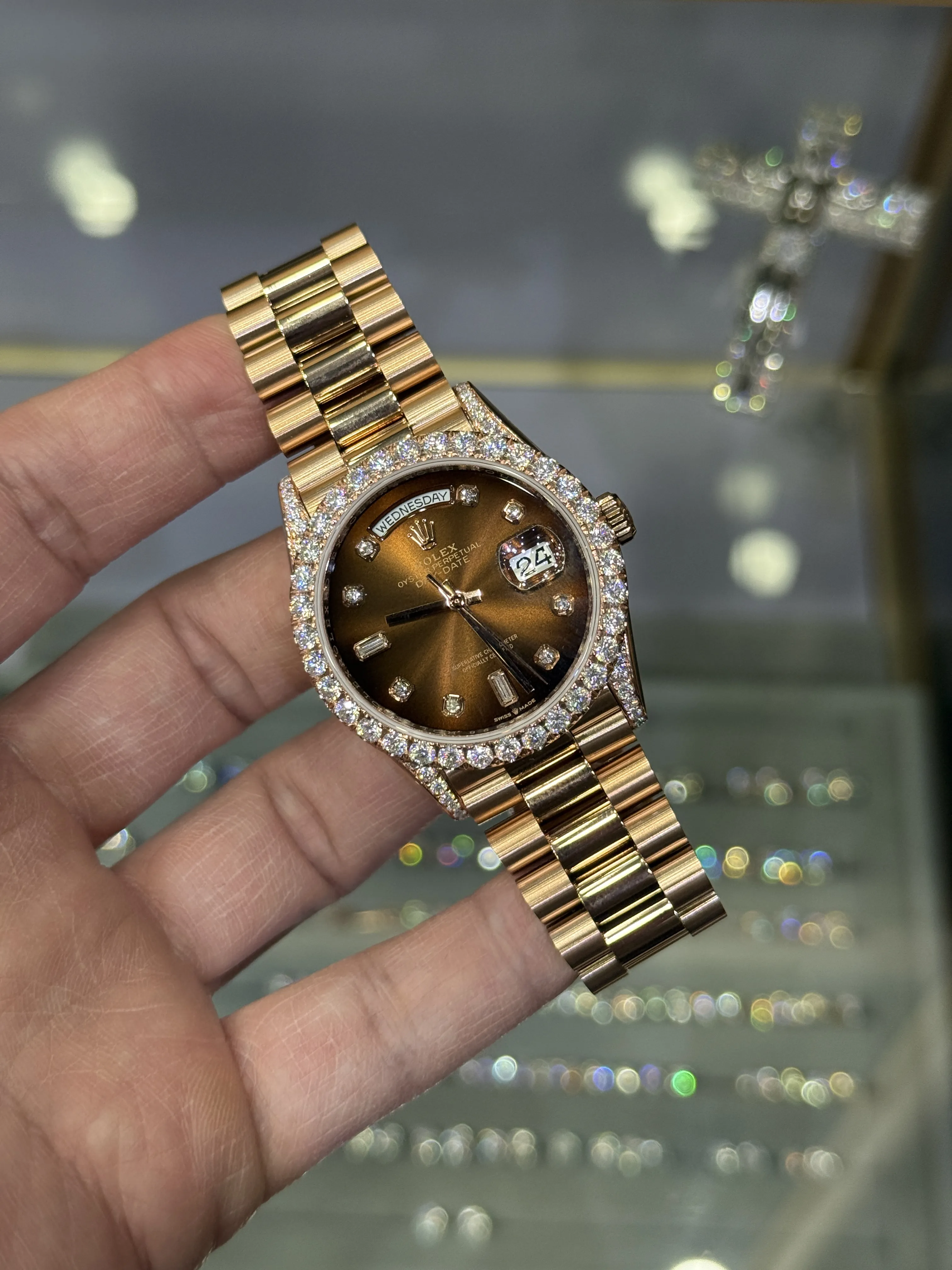 Rolex Day-Date Rose Gold-tone Watch 0563 D540019890 — view 2