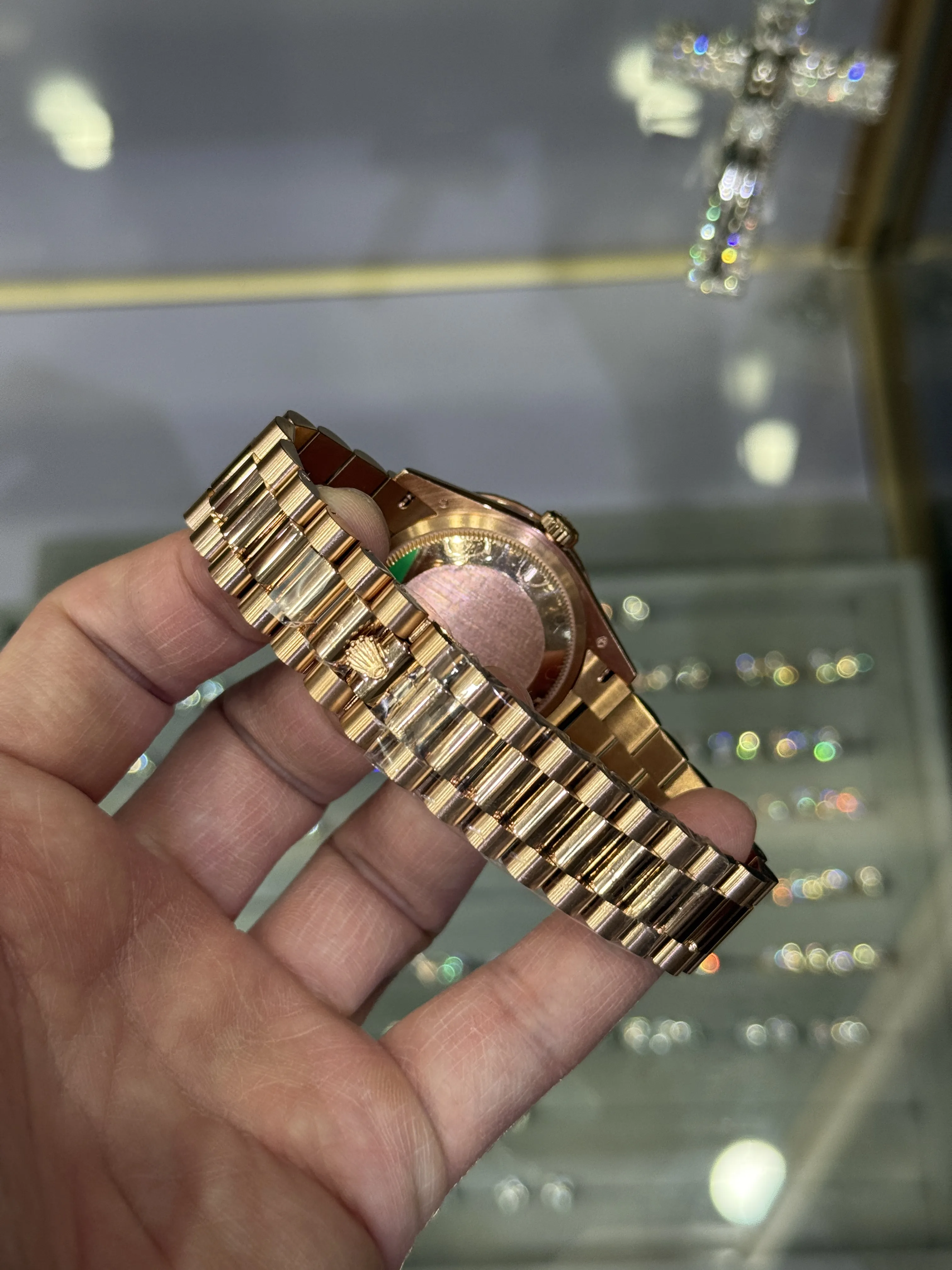 Rolex Day-Date Rose Gold-tone Watch 0563 D540019890 — view 7