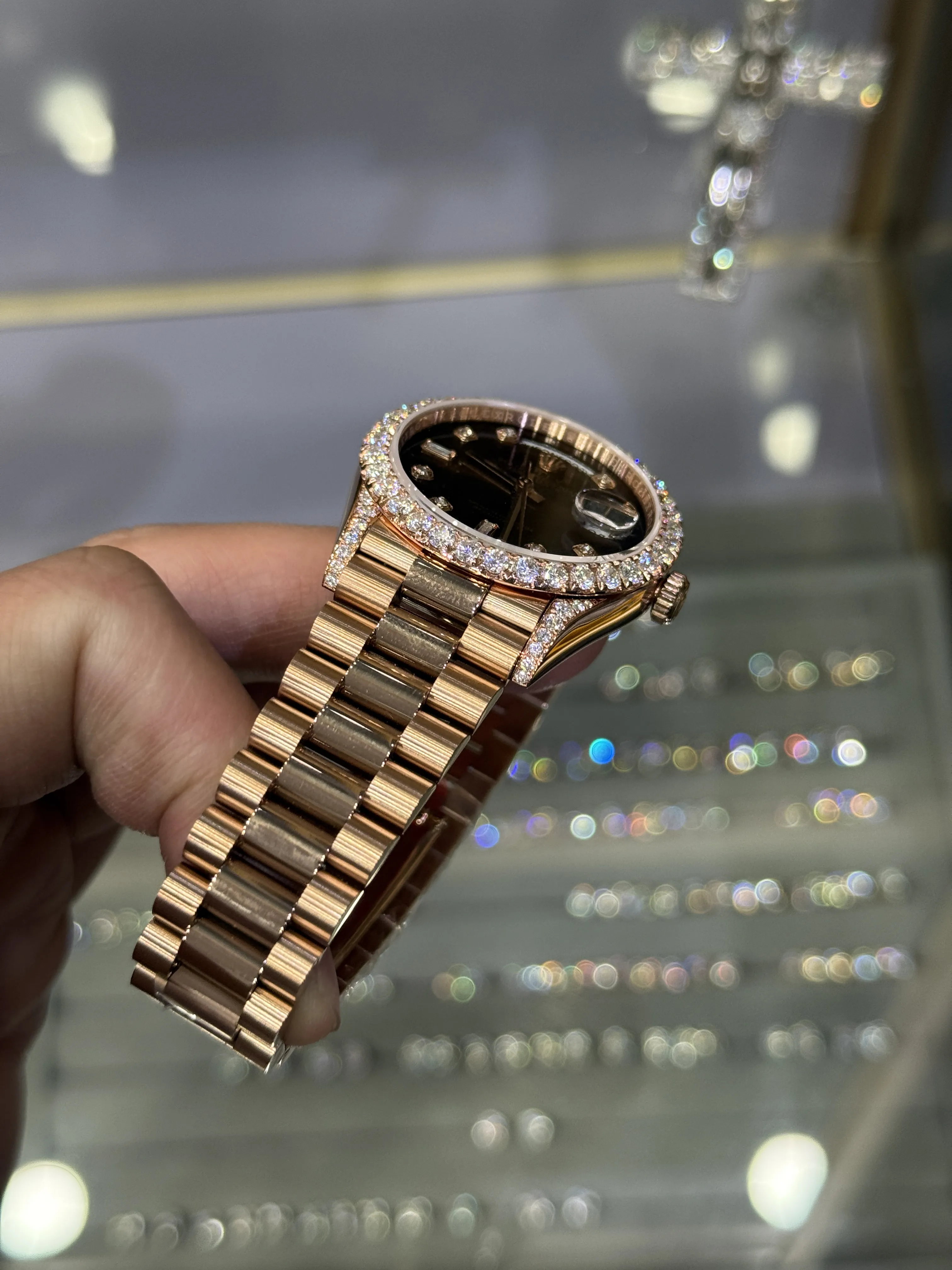 Rolex Day-Date Rose Gold-tone Watch 0563 D540019890 — view 8