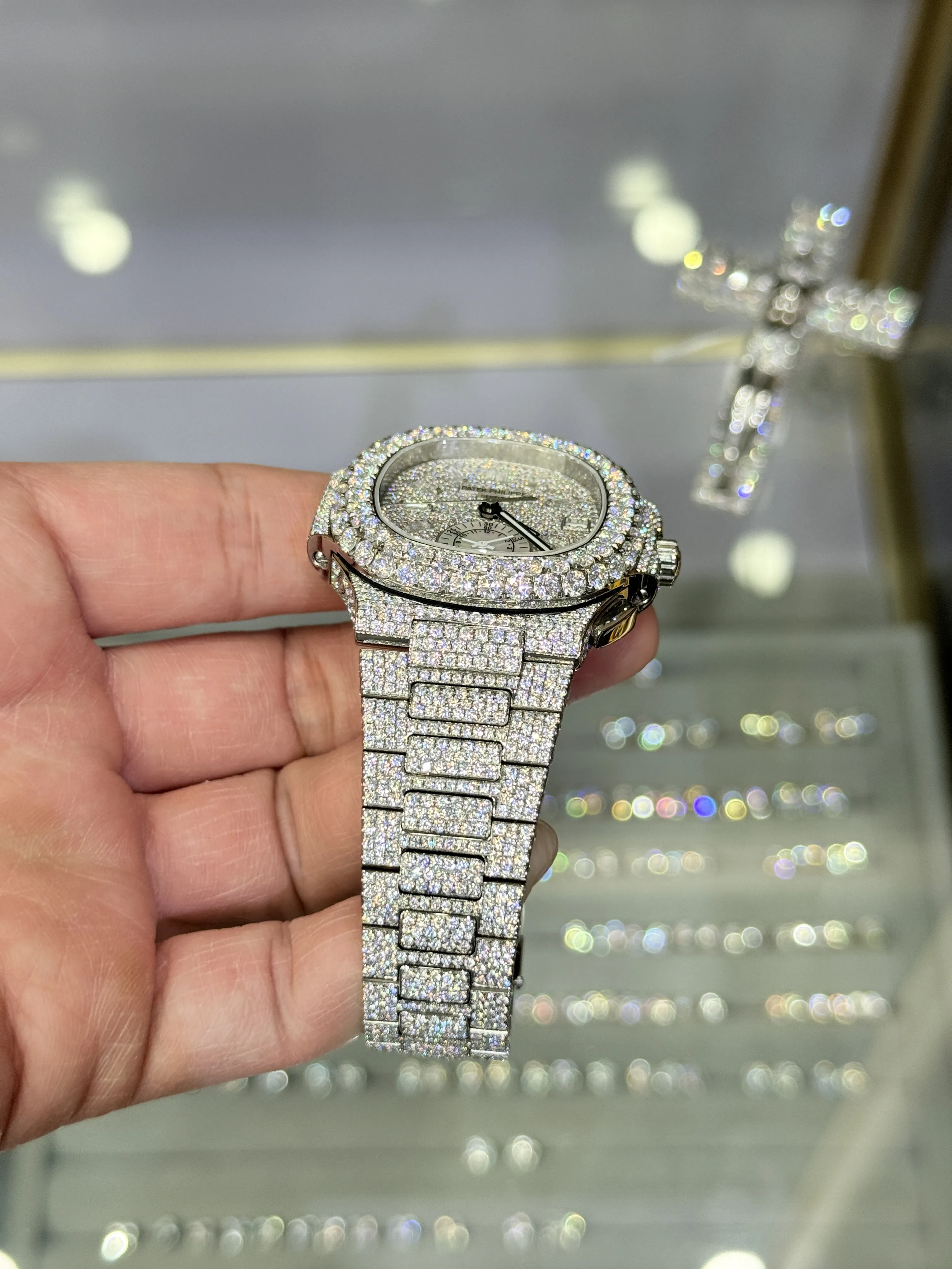 Patek Philippe Nautilus Chronograph Silver-tone Watch 0565 D1215019892 — view 8