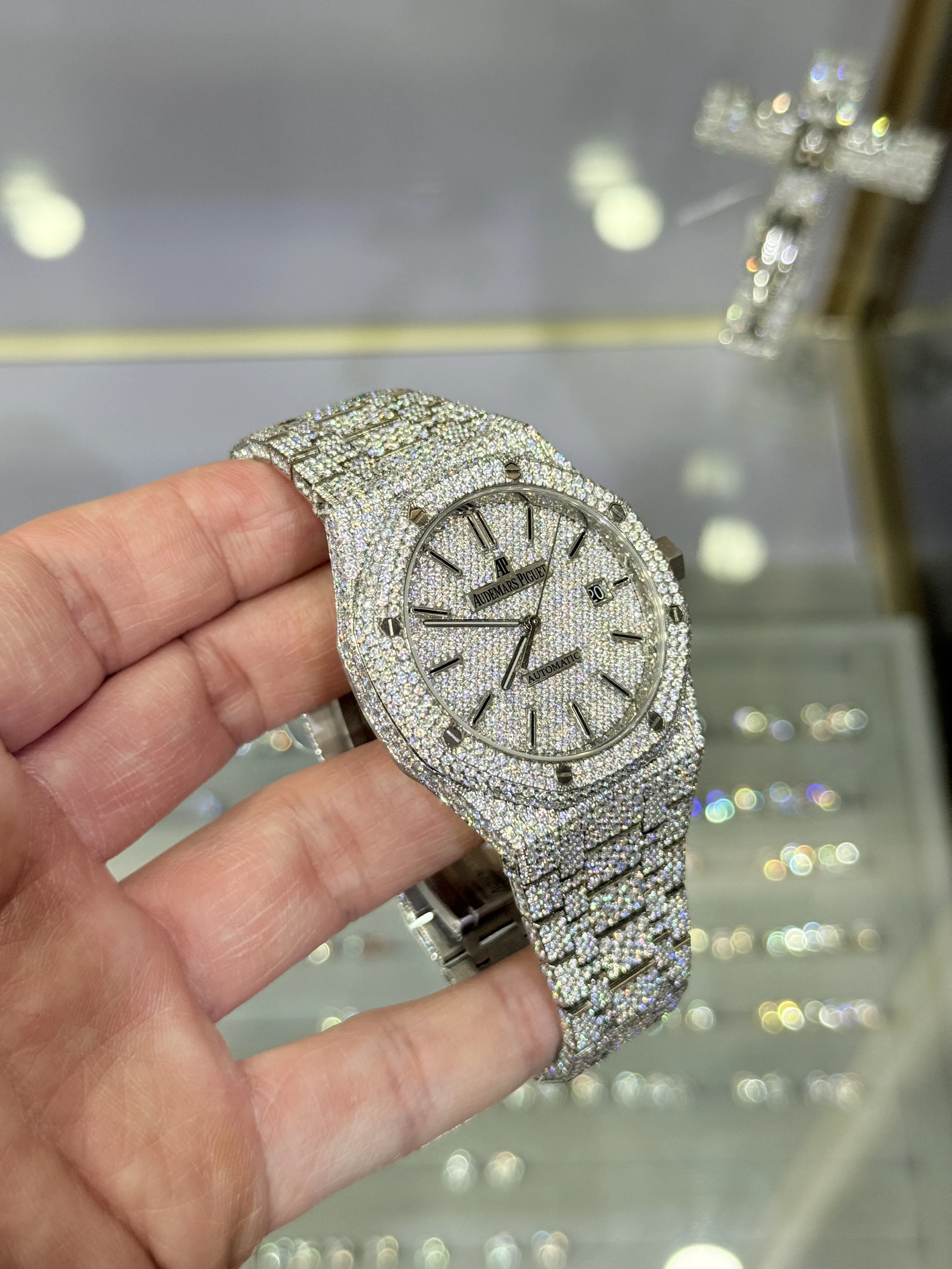 Audemars Piguet Royal Oak Silver-tone Watch 0567 D1215019893 — view 3