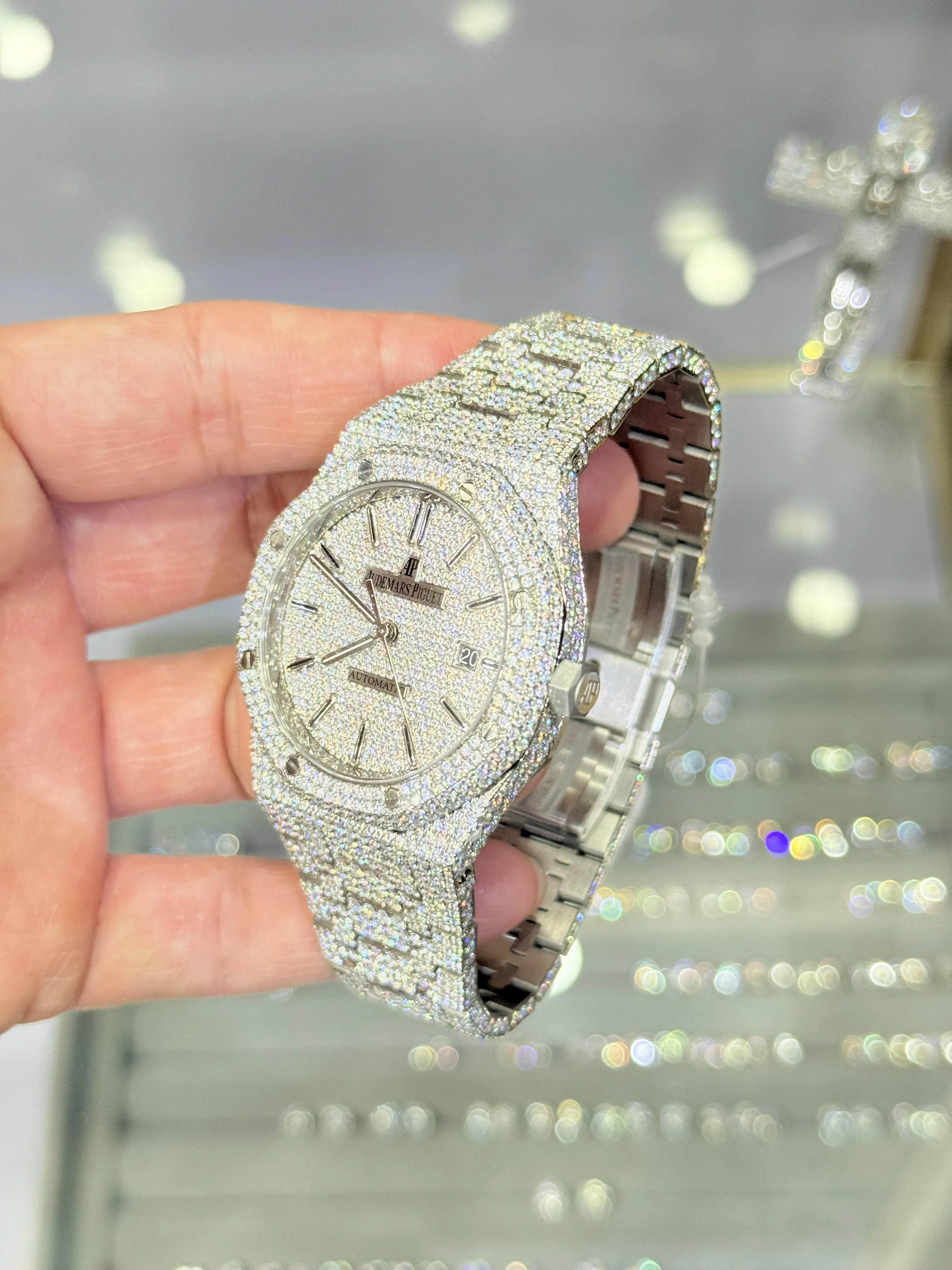 Audemars Piguet Royal Oak Silver-tone Watch 0567 D1215019893 — view 5