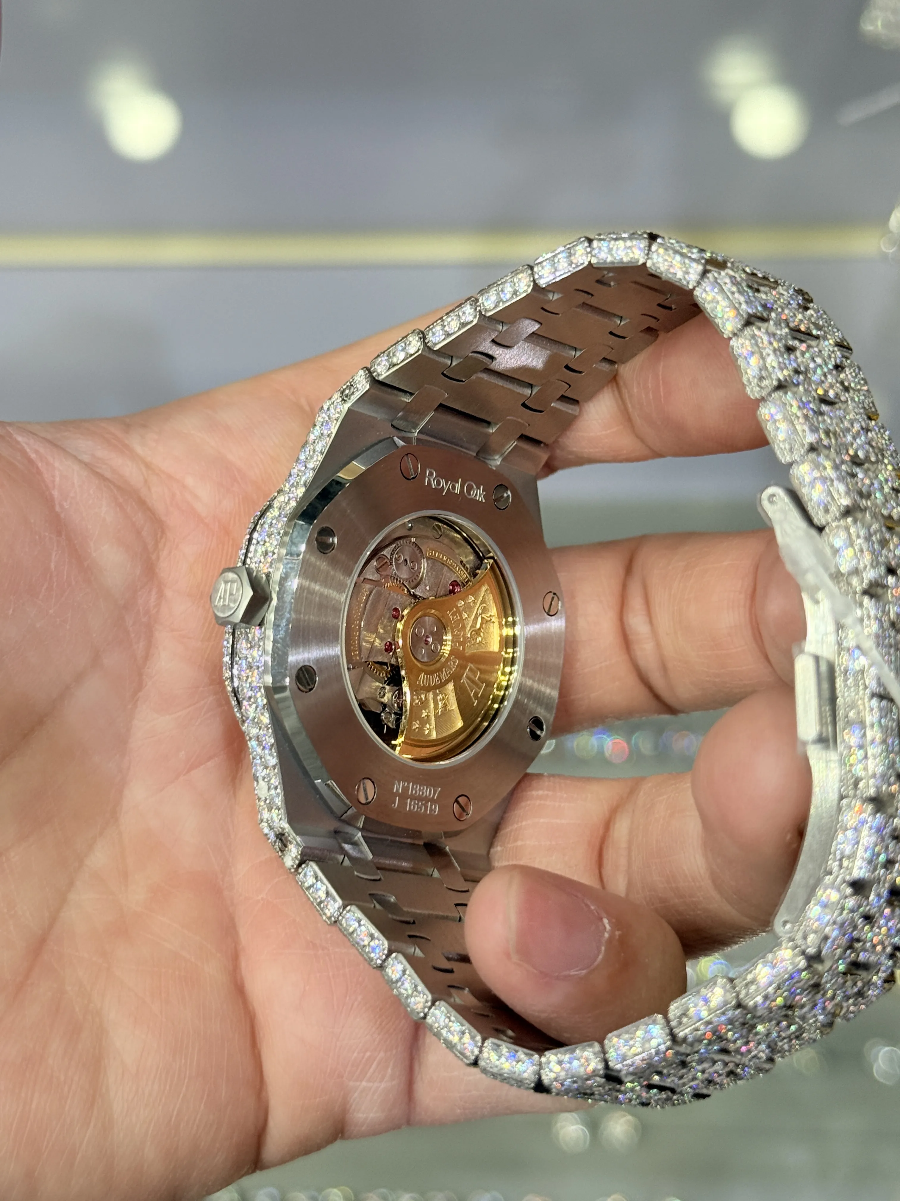 Audemars Piguet Royal Oak Silver-tone Watch 0567 D1215019893 — view 7