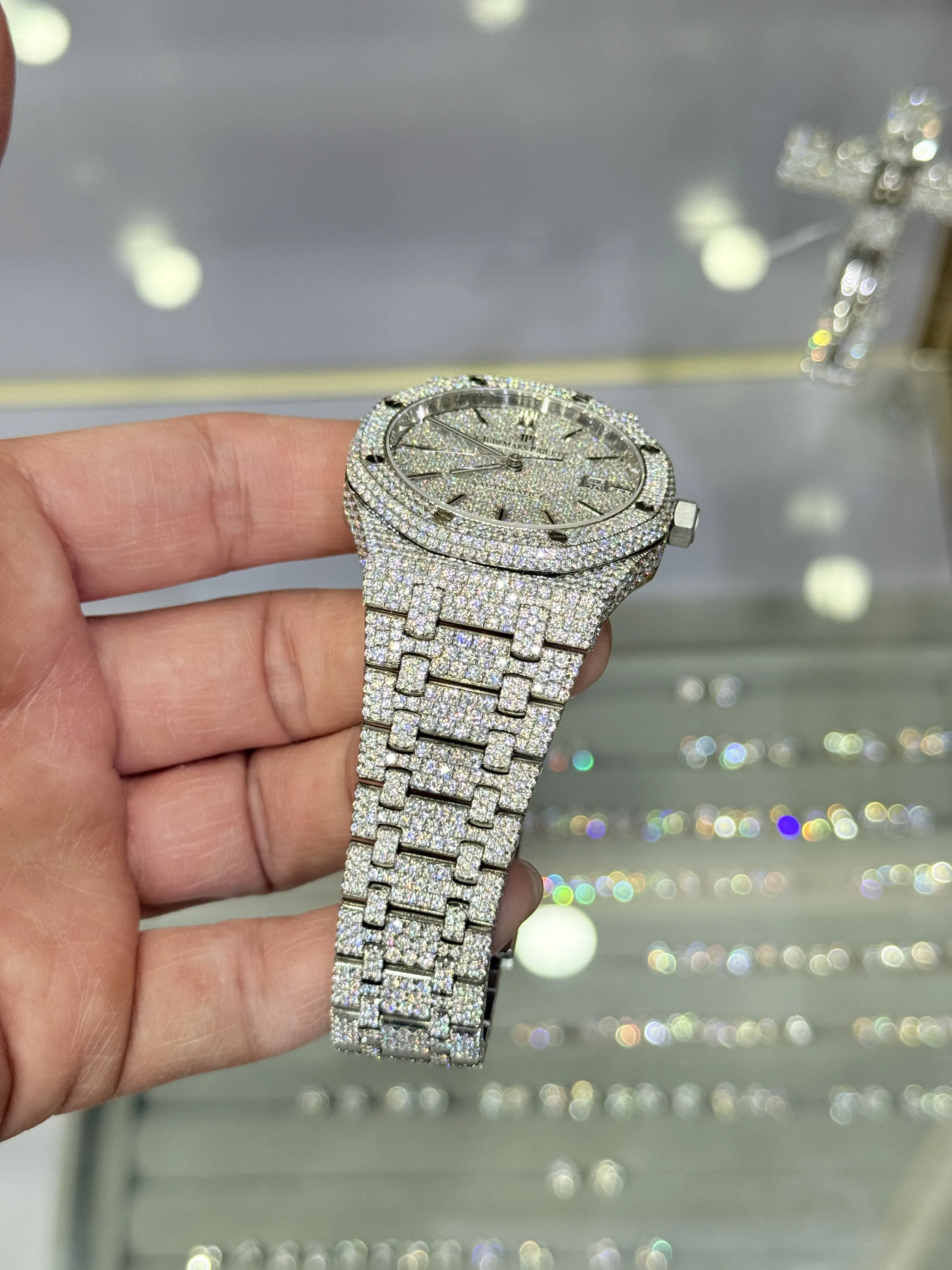 Audemars Piguet Royal Oak Silver-tone Watch 0567 D1215019893 — view 9