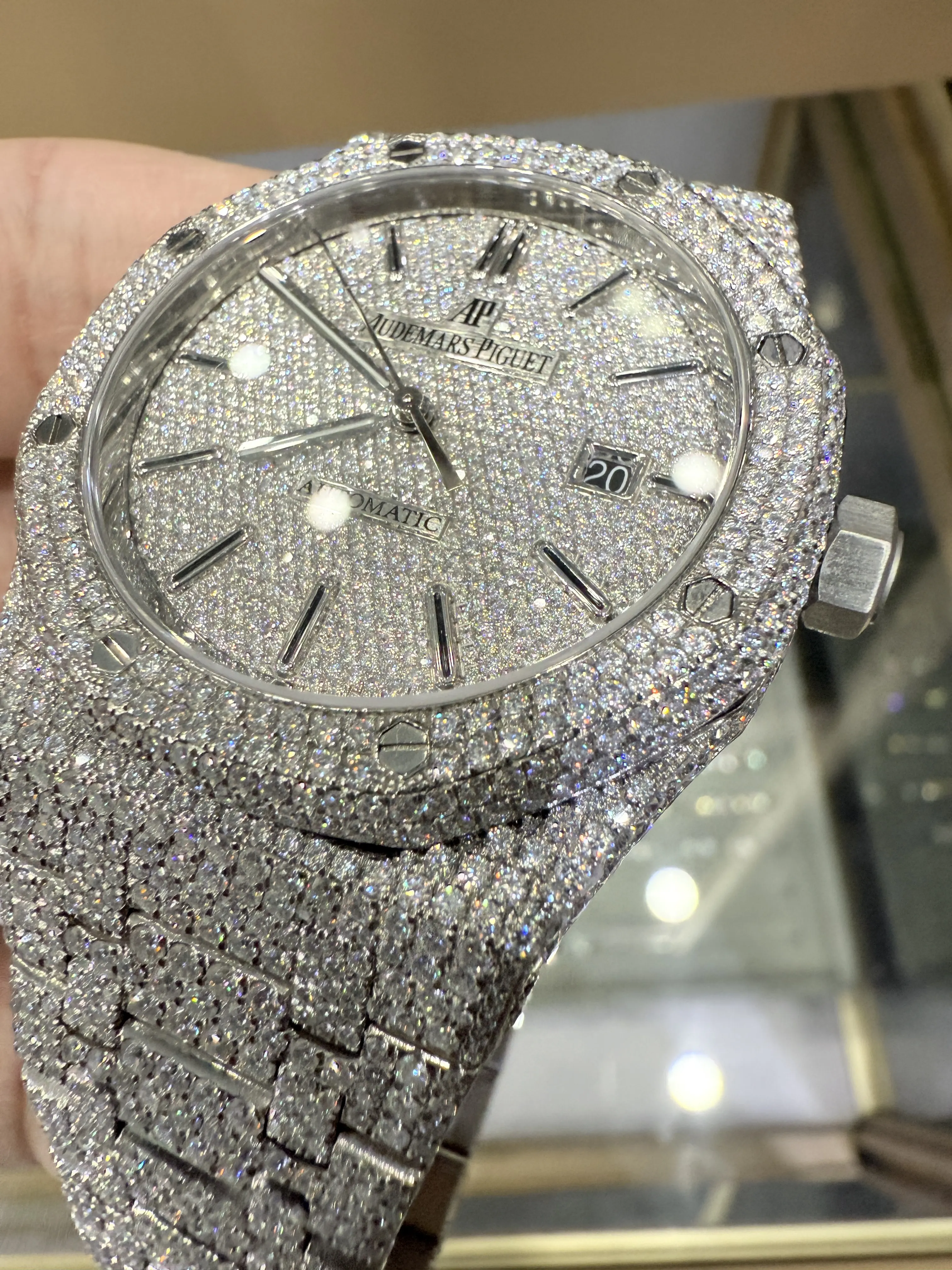 Audemars Piguet Royal Oak Silver-tone Watch 0567 D1215019893 — view 11