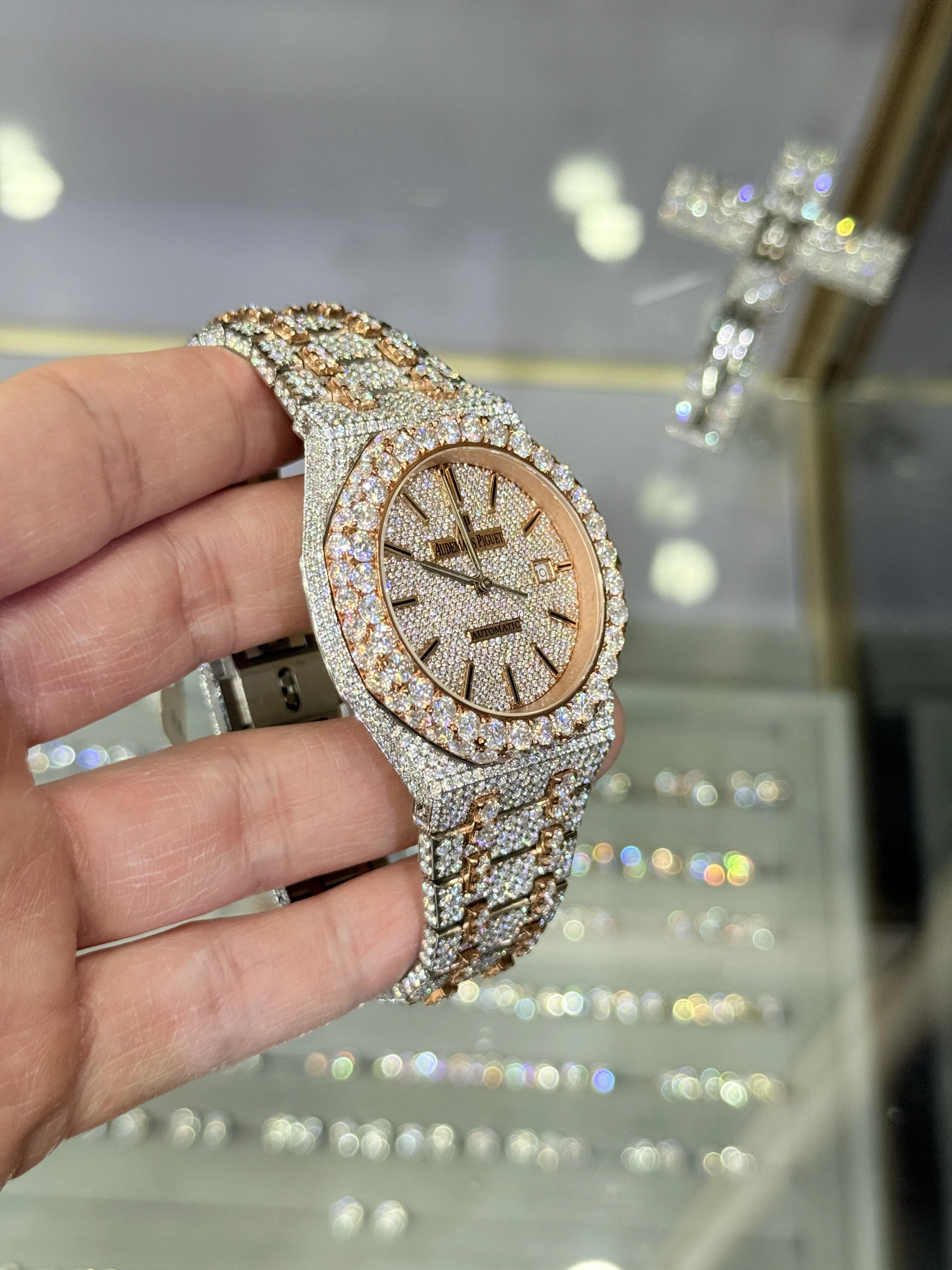 Audemars Piguet Royal Oak Silver-tone Watch 0568 D1215019894 — view 3