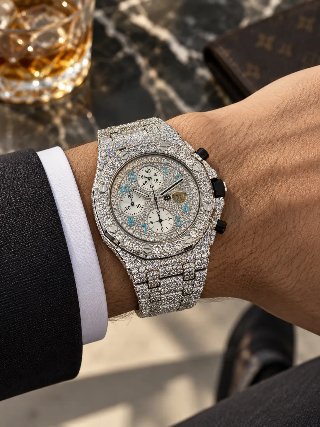 Audemars Piguet Royal Oak Offshore Chronograph Silver-tone Watch 0573 D1350019895