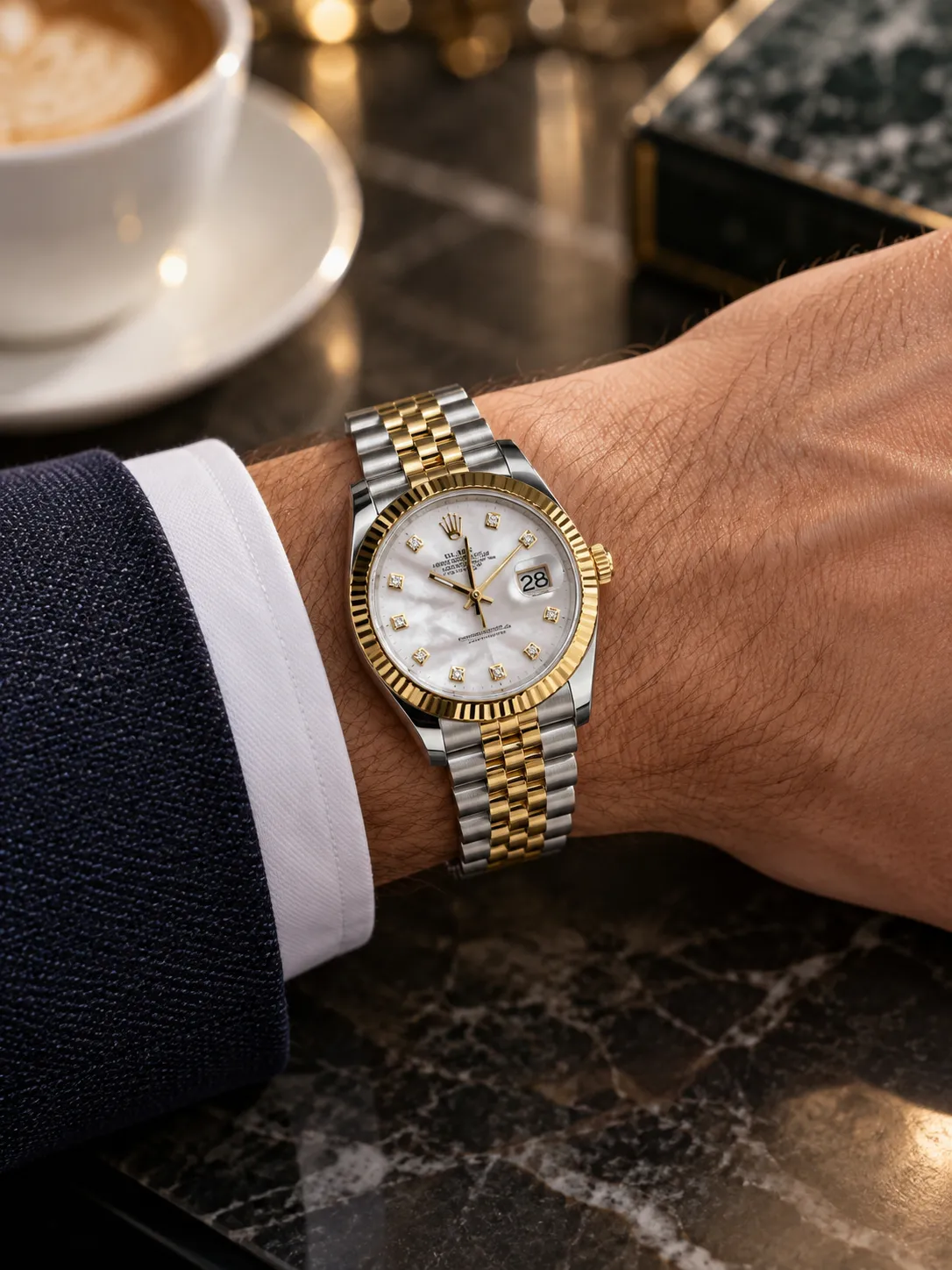 Rolex Datejust Silver-tone Watch 0588 D391519897