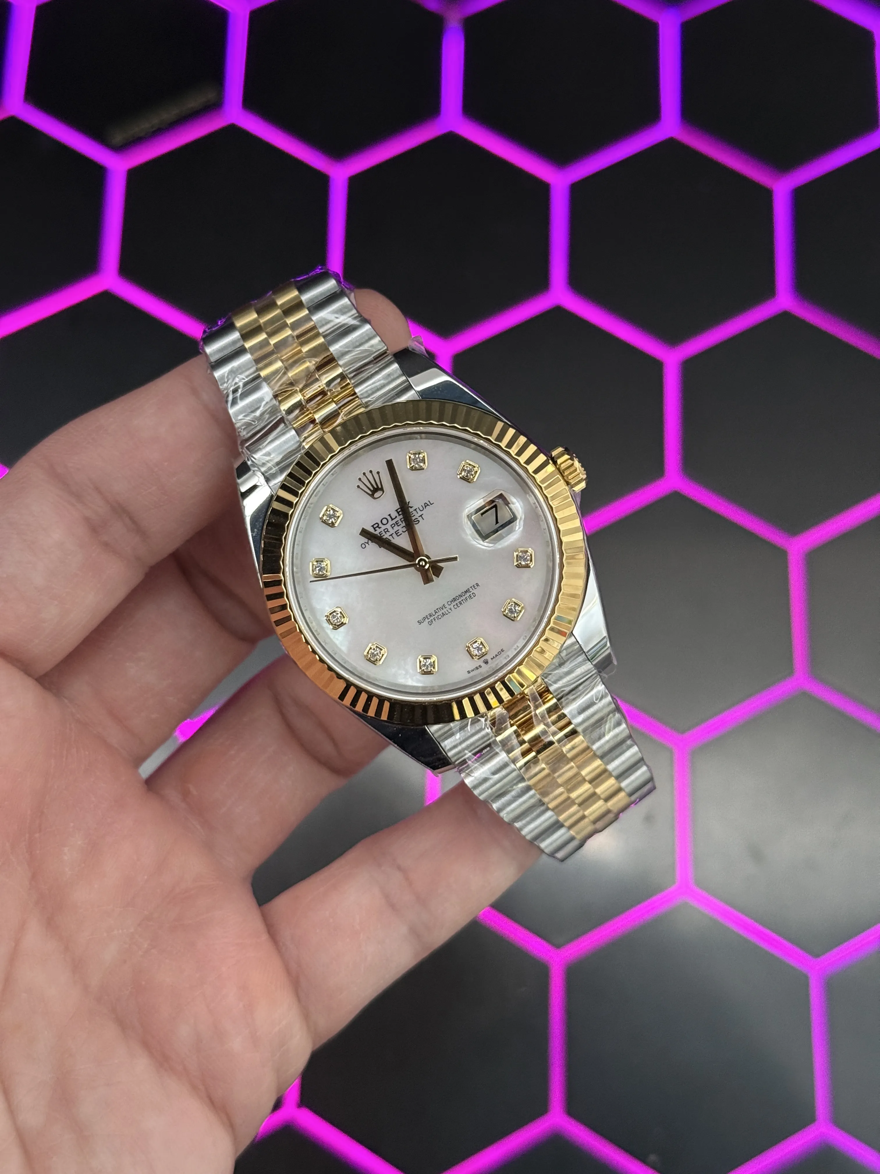 Rolex Datejust Silver-tone Watch 0588 D391519897 — view 2