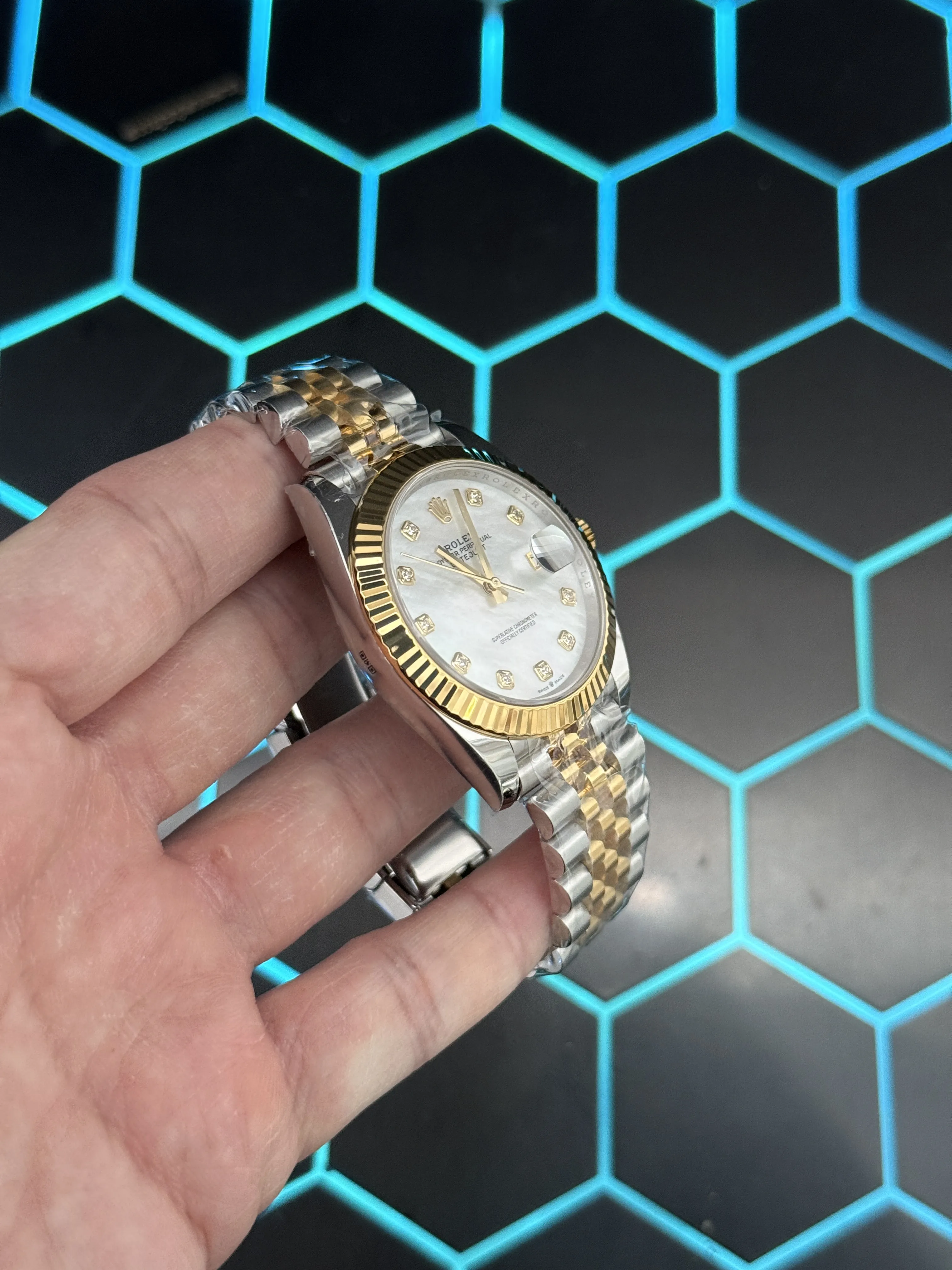Rolex Datejust Silver-tone Watch 0588 D391519897 — view 3
