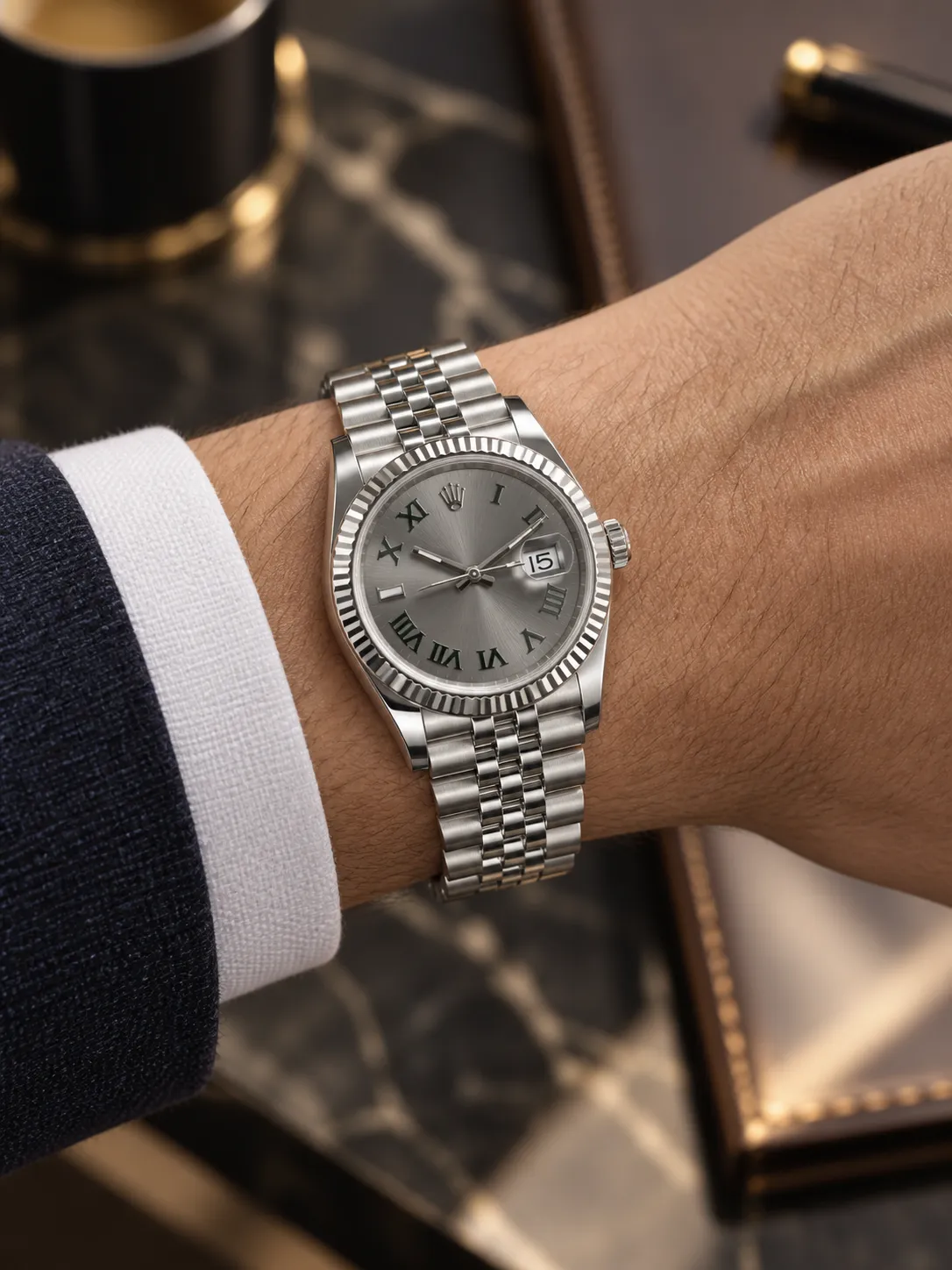 Rolex Datejust Silver-tone Watch 0592 D391519898