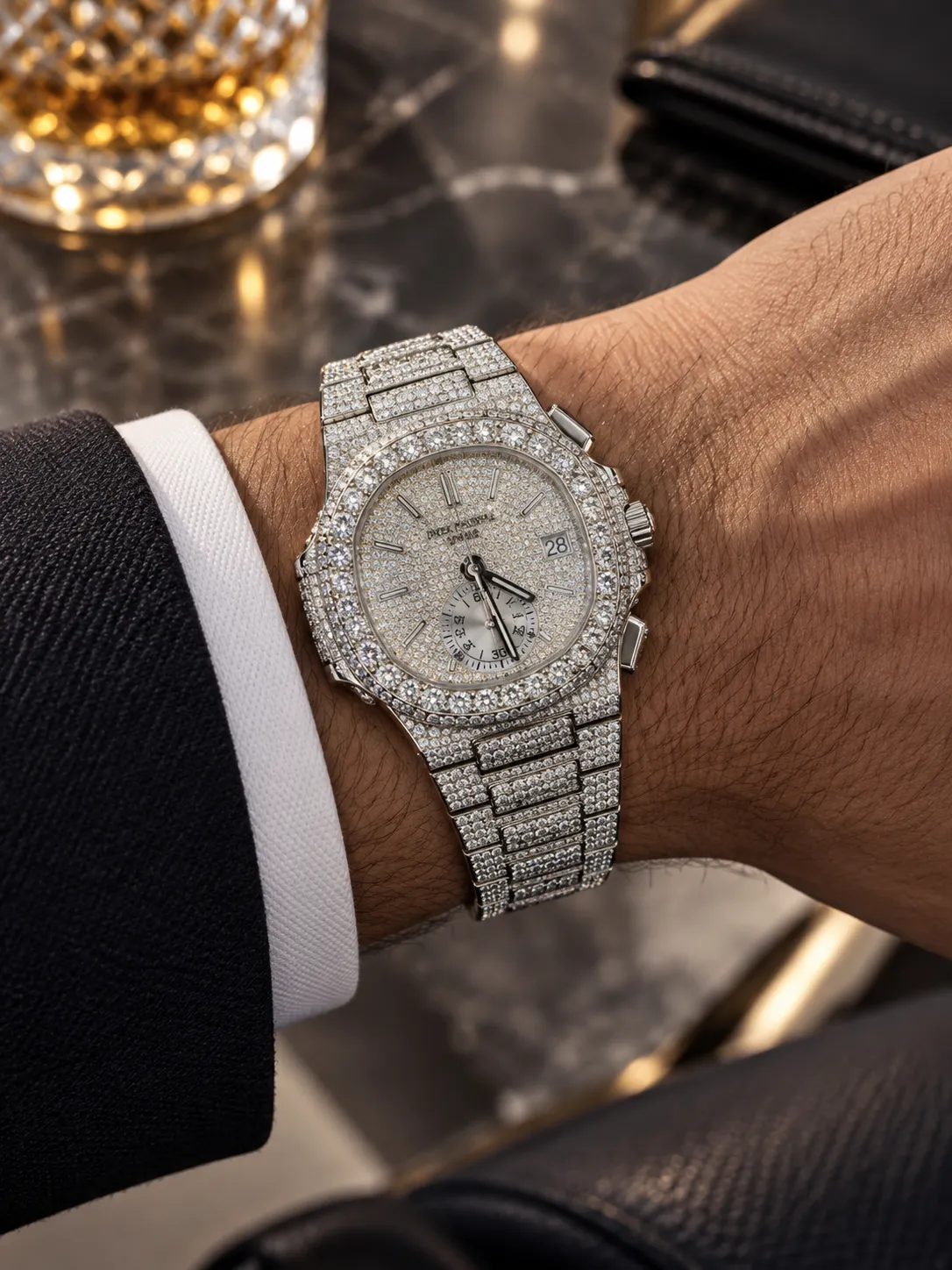 Patek Philippe Nautilus Silver-tone Watch 0601 D1215019900