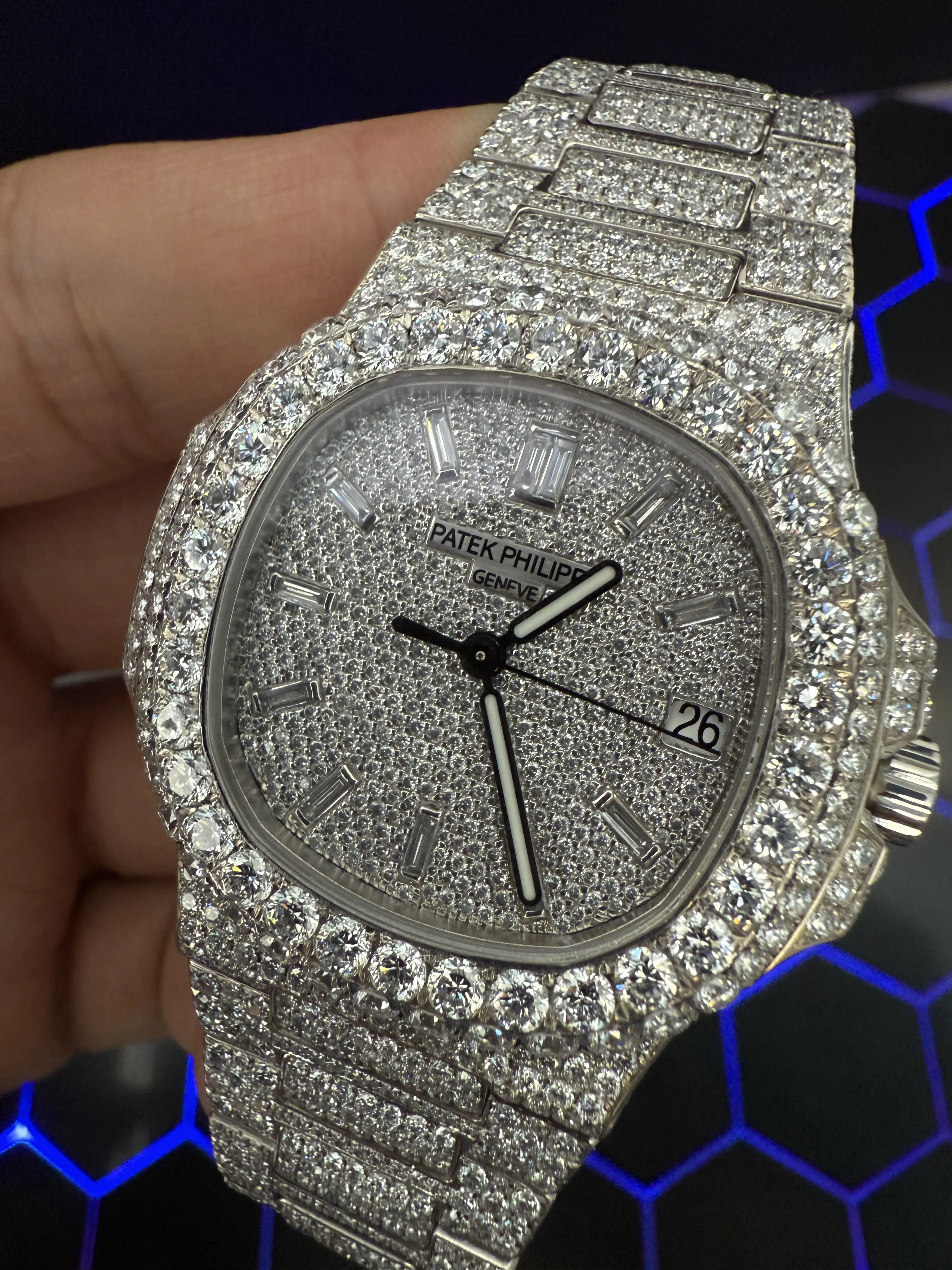 Patek Philippe Nautilus Silver-tone Watch 0601 D1215019900 — view 7