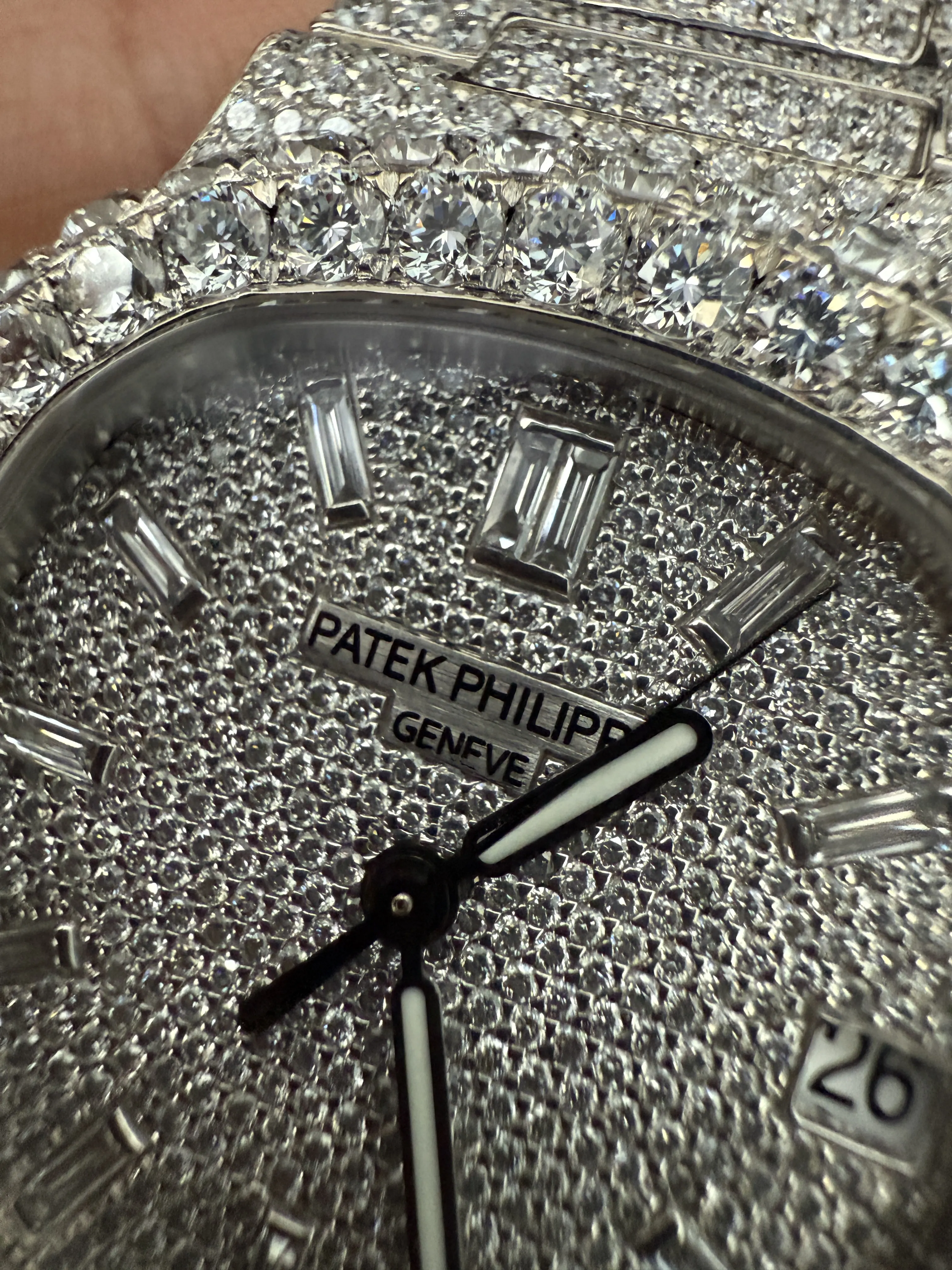 Patek Philippe Nautilus Silver-tone Watch 0601 D1215019900 — view 12