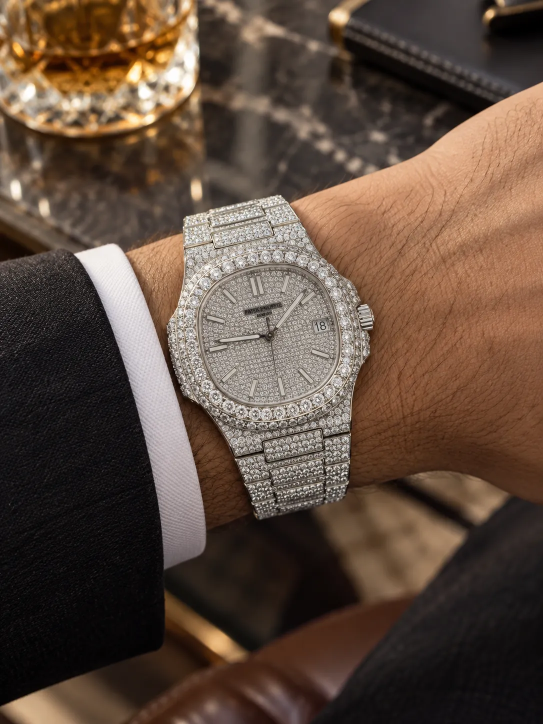 Patek Philippe Nautilus Silver-tone Watch 0609 D1215019903
