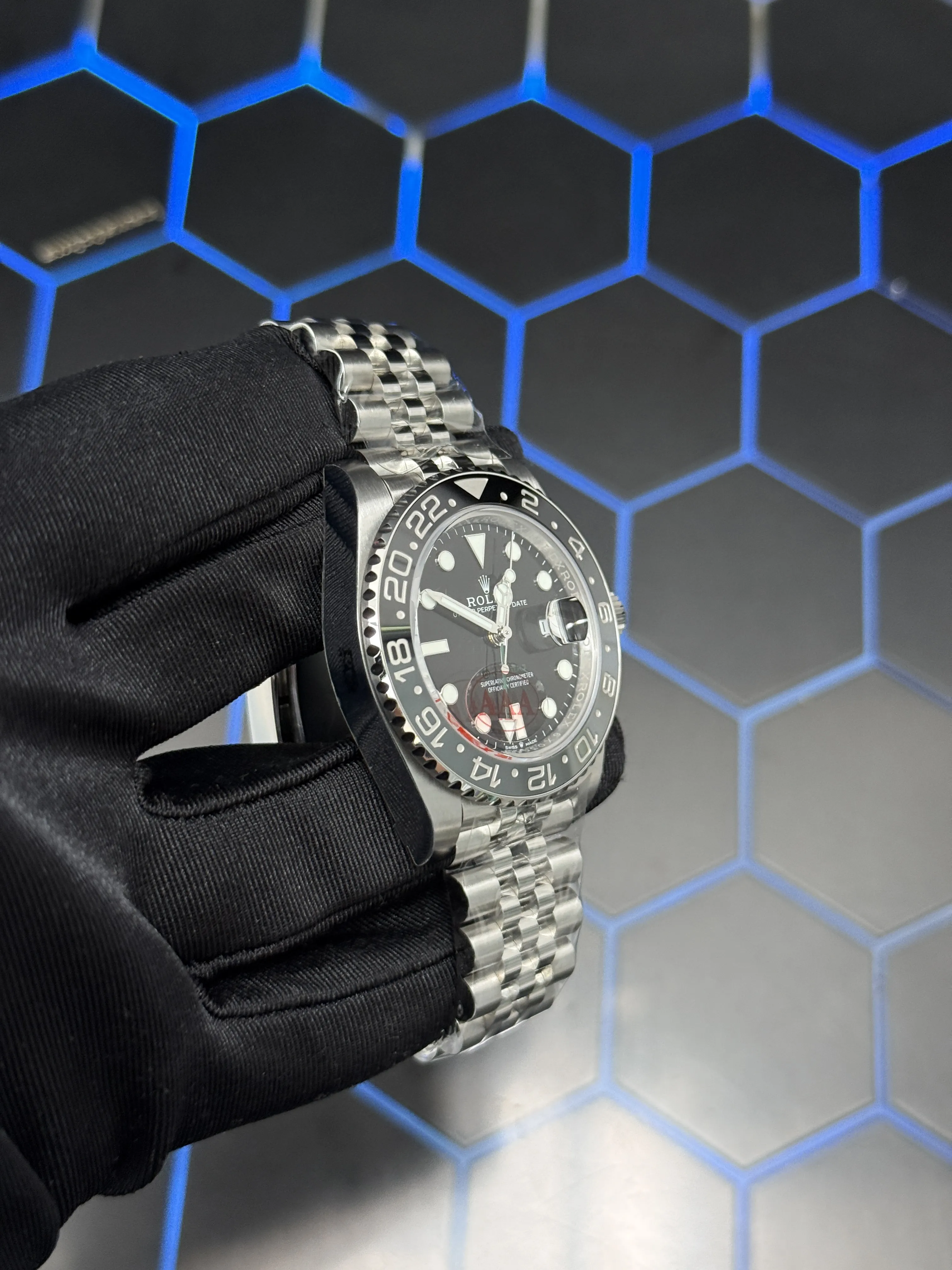 Rolex GMT-Master II Silver-tone Watch 0614 D459019906 — view 4