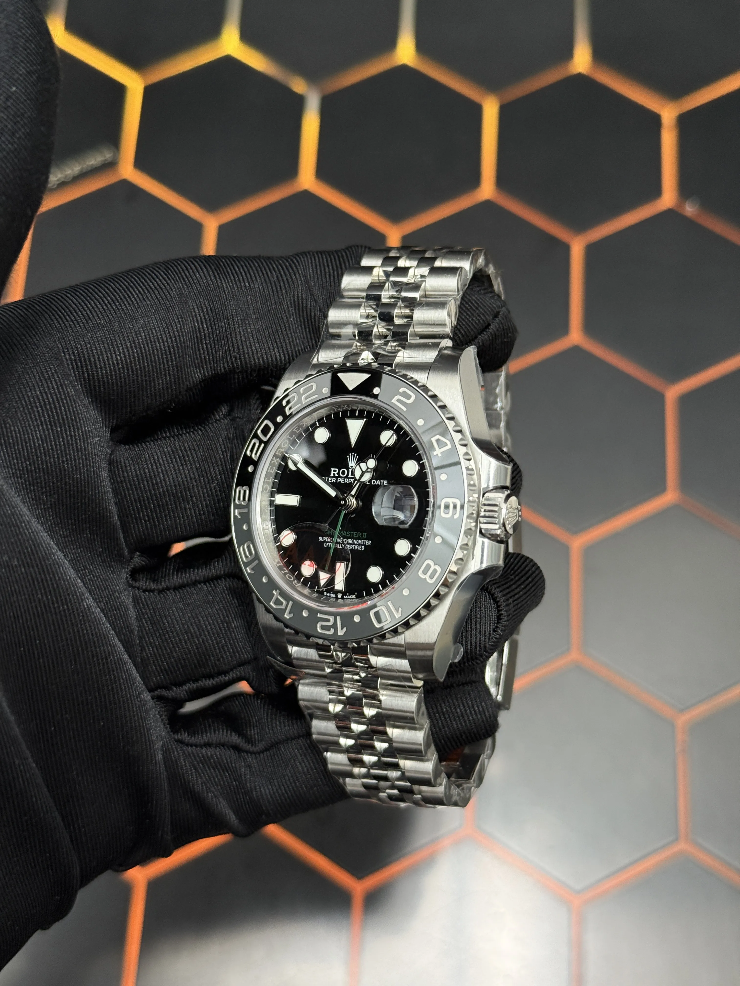 Rolex GMT-Master II Silver-tone Watch 0614 D459019906 — view 5