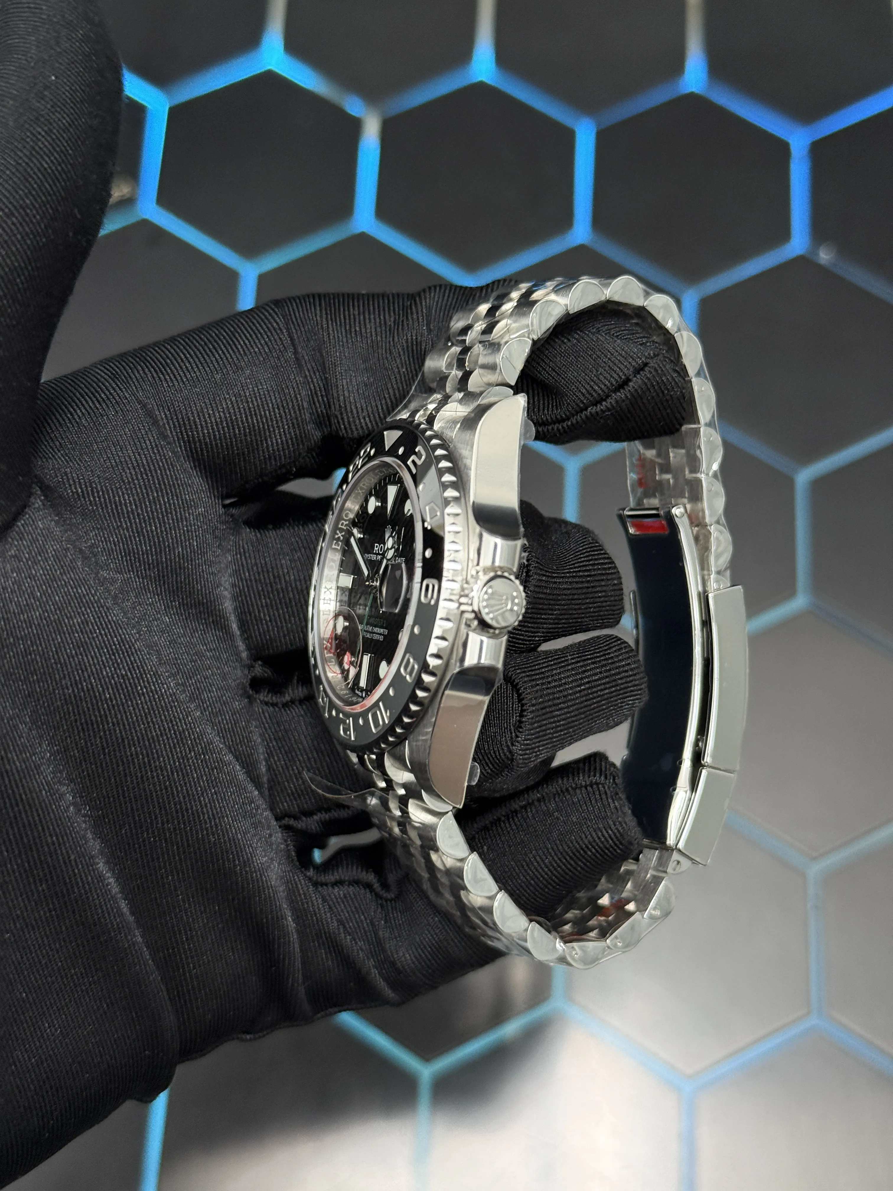 Rolex GMT-Master II Silver-tone Watch 0614 D459019906 — view 6