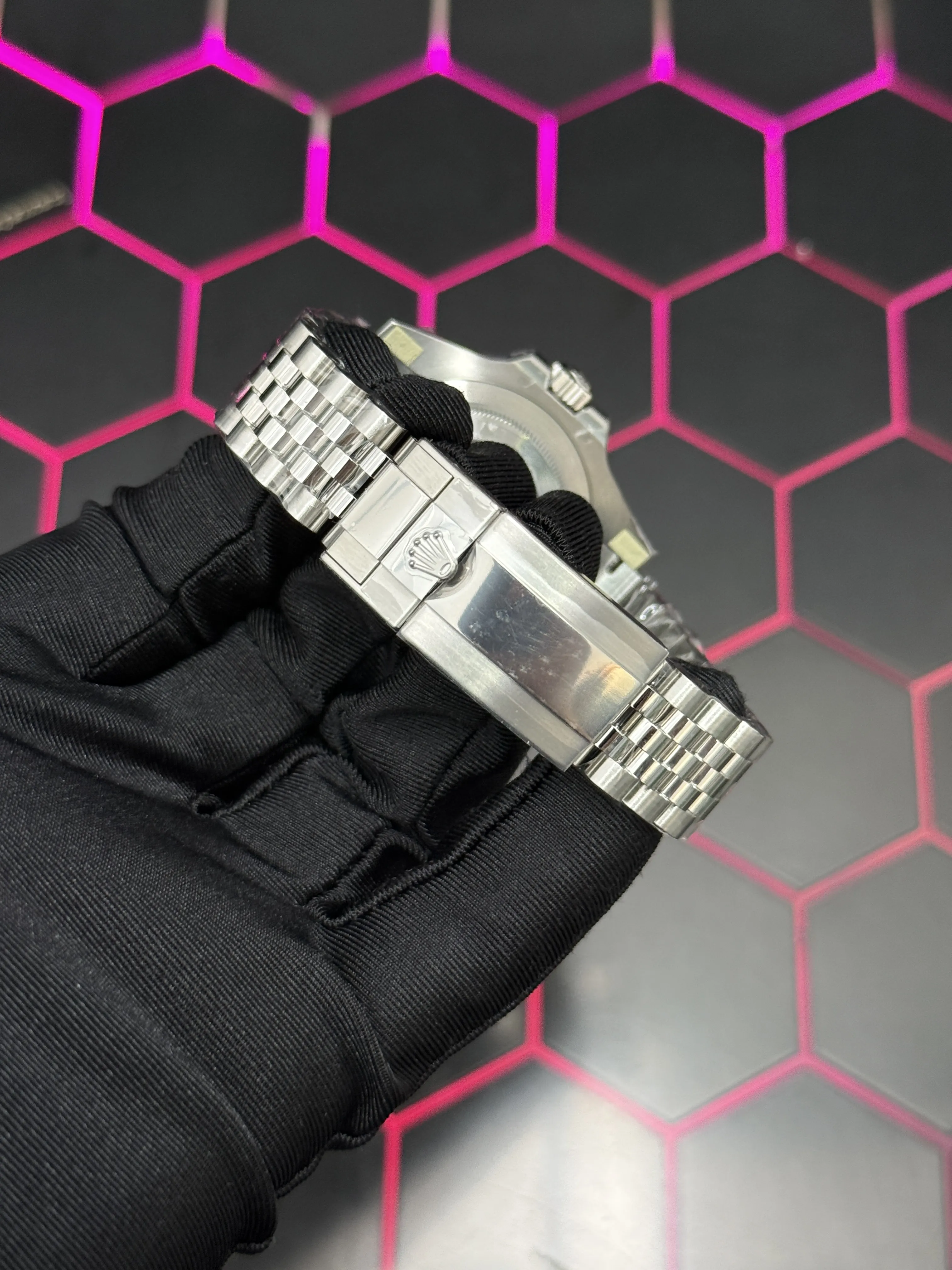 Rolex GMT-Master II Silver-tone Watch 0614 D459019906 — view 9